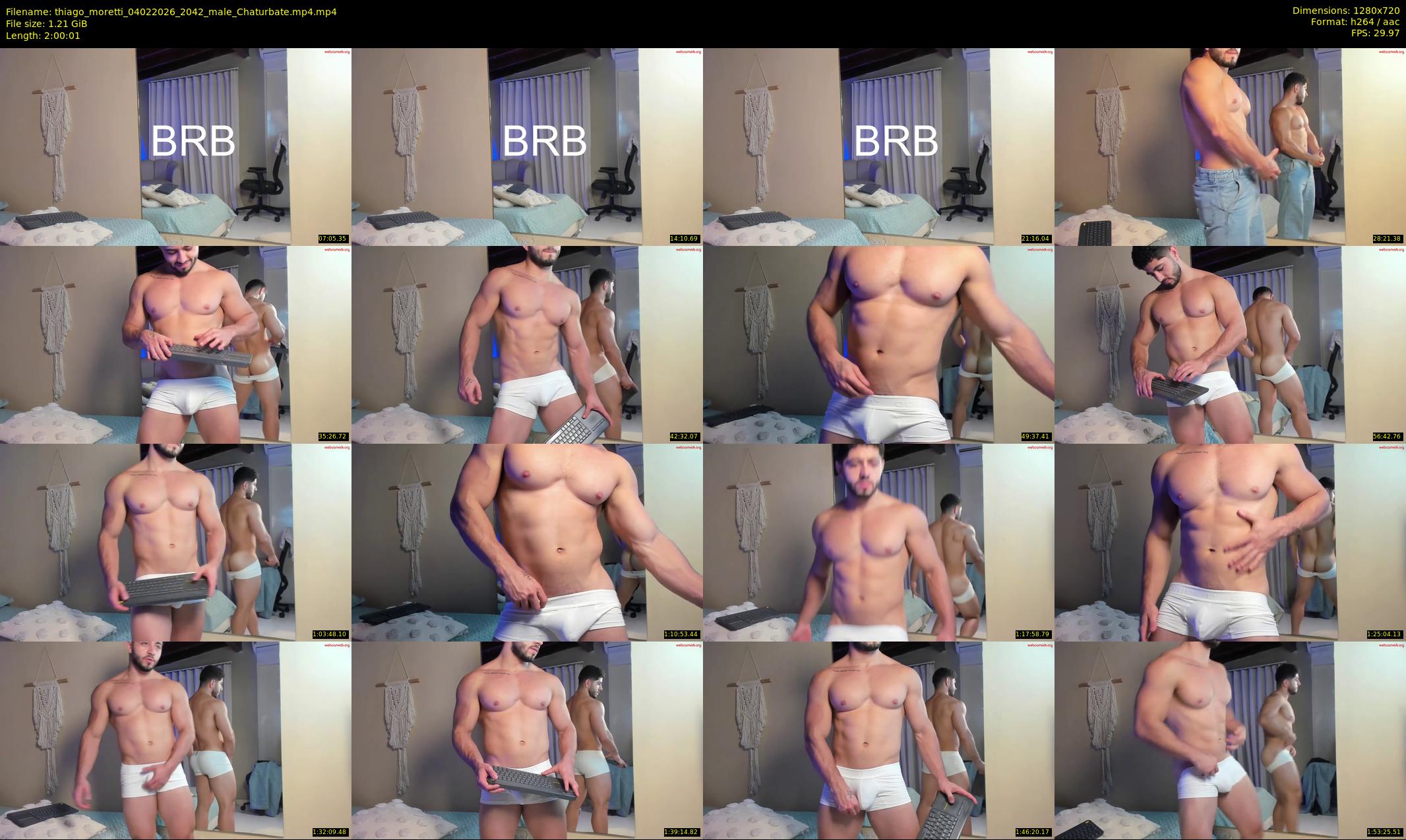 thiago_moretti — 121 minute Chaturbate male cam show recording, 720p, Feb 4, 2026