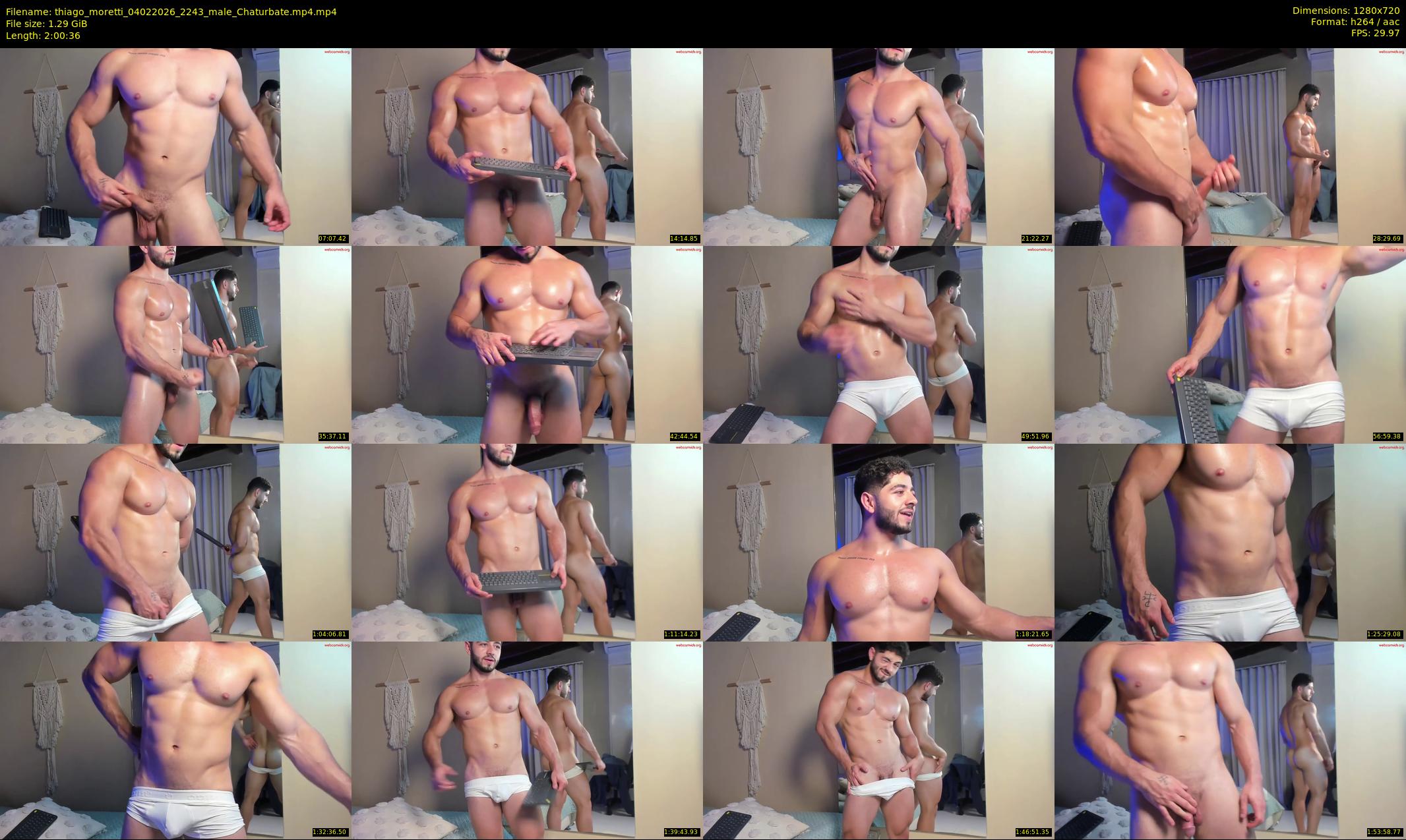 thiago_moretti — 121 minute Chaturbate male cam show recording, 720p, Feb 4, 2026