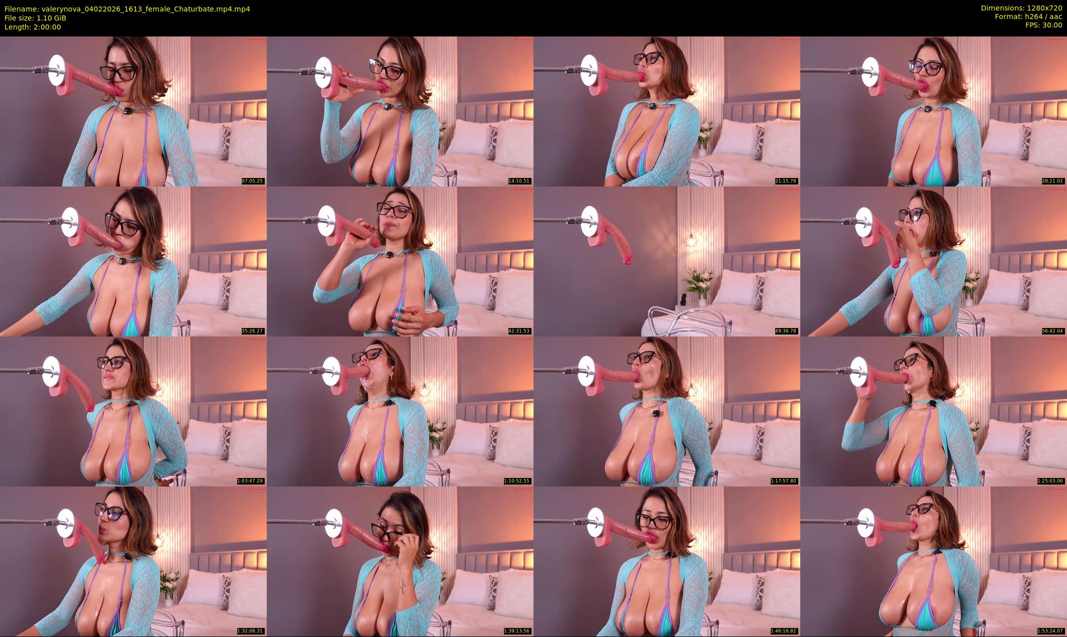 valerynova — 120 minute Chaturbate female cam show recording, 720p, Feb 4, 2026