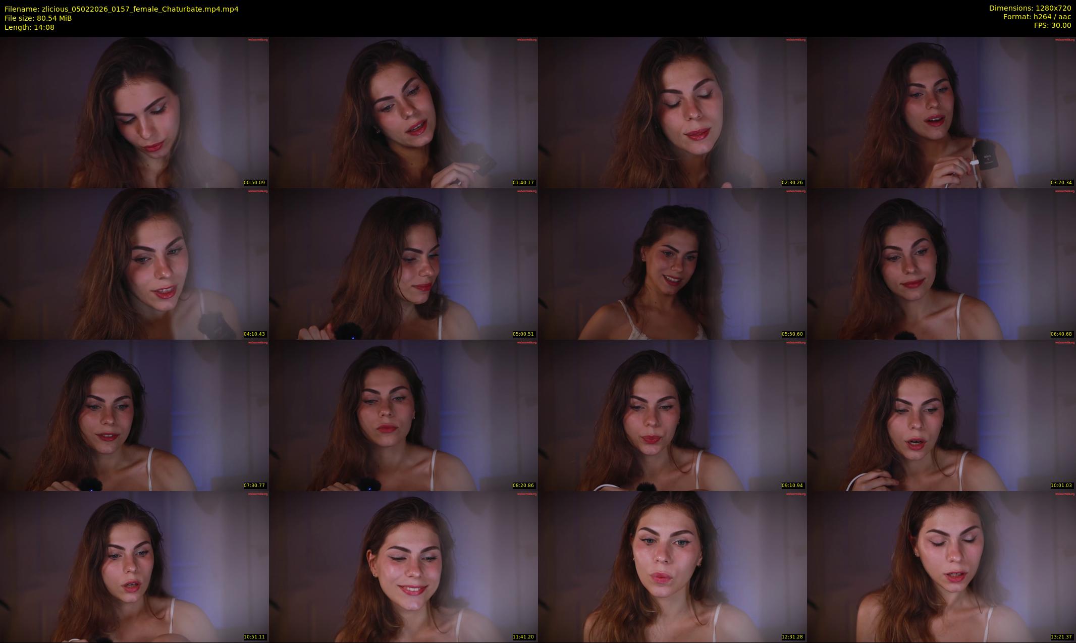 zlicious — 15 minute Chaturbate female cam show recording, 720p, Feb 5, 2026