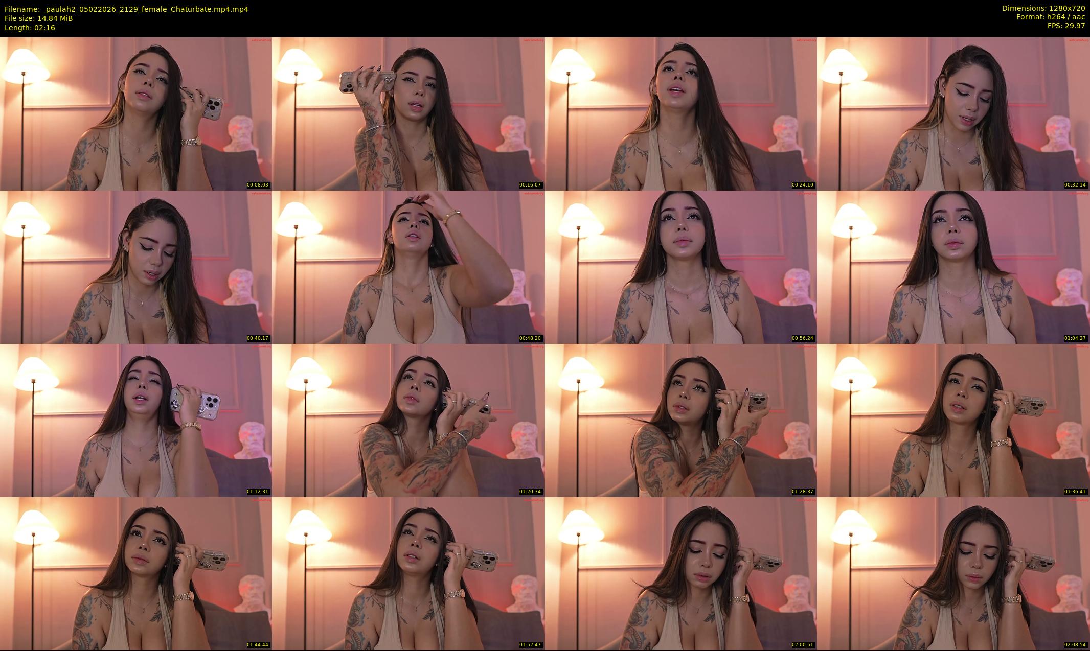 _paulah2 — 3 minute Chaturbate female cam show recording, 720p, Feb 5, 2026