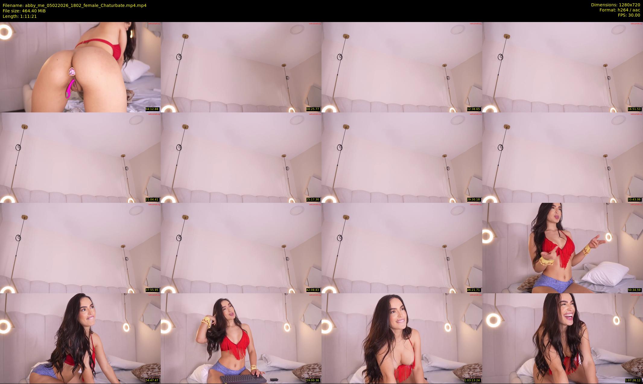 abby_me — 72 minute Chaturbate female cam show recording, 720p, Feb 5, 2026