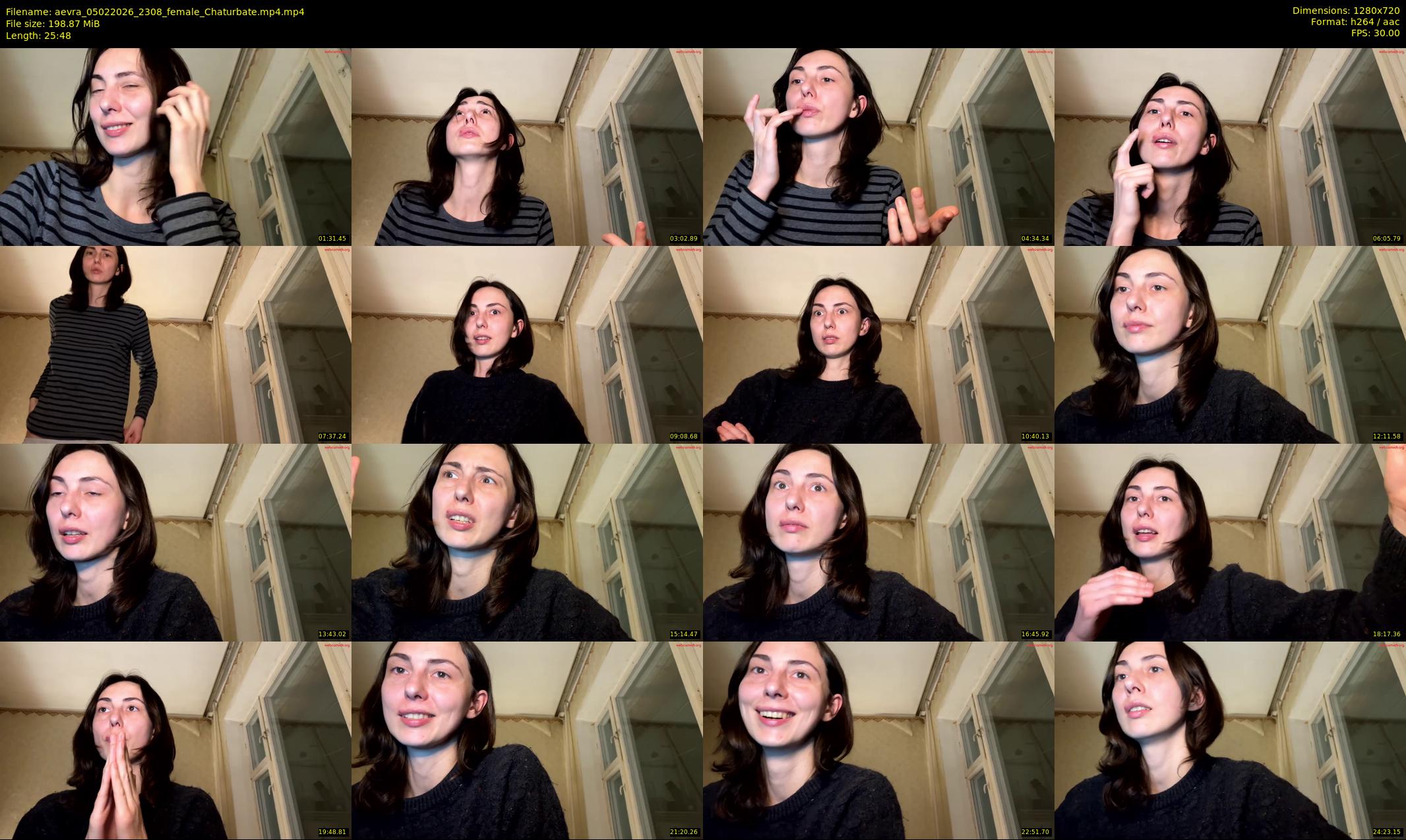 aevra — 26 minute Chaturbate female cam show recording, 720p, Feb 5, 2026