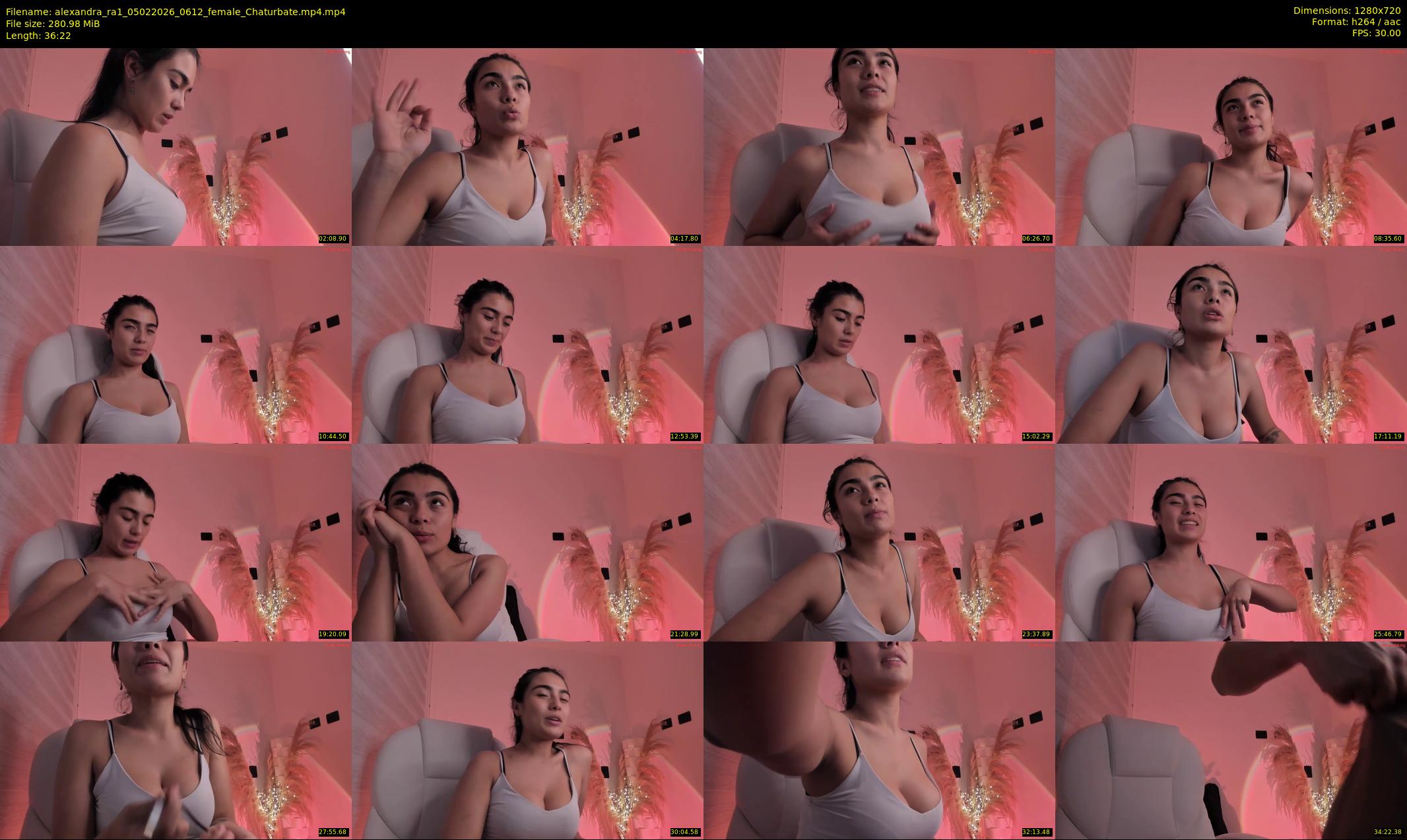 alexandra_ra1 — 37 minute Chaturbate female cam show recording, 720p, Feb 5, 2026
