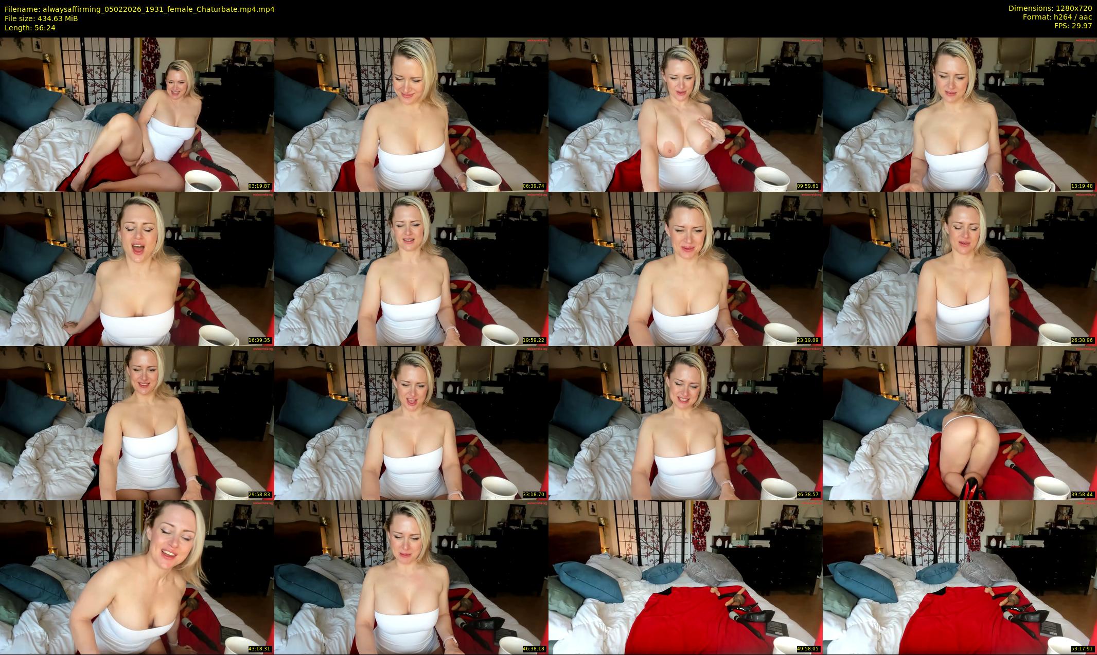 alwaysaffirming — 57 minute Chaturbate couple cam show recording, 720p, Feb 5, 2026