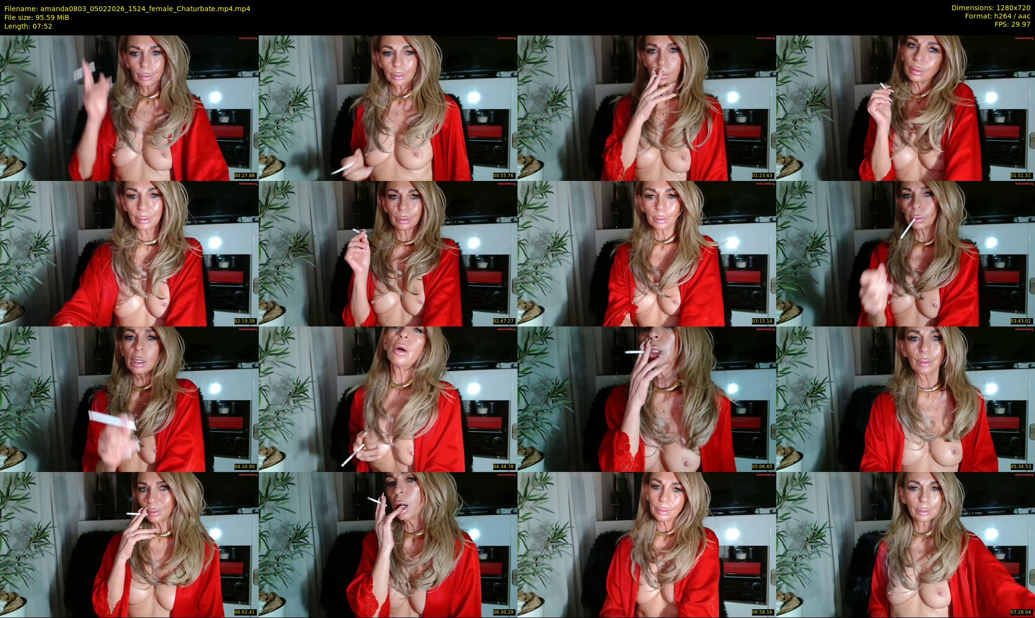 amanda0803 — 8 minute Chaturbate female cam show recording, 720p, Feb 5, 2026