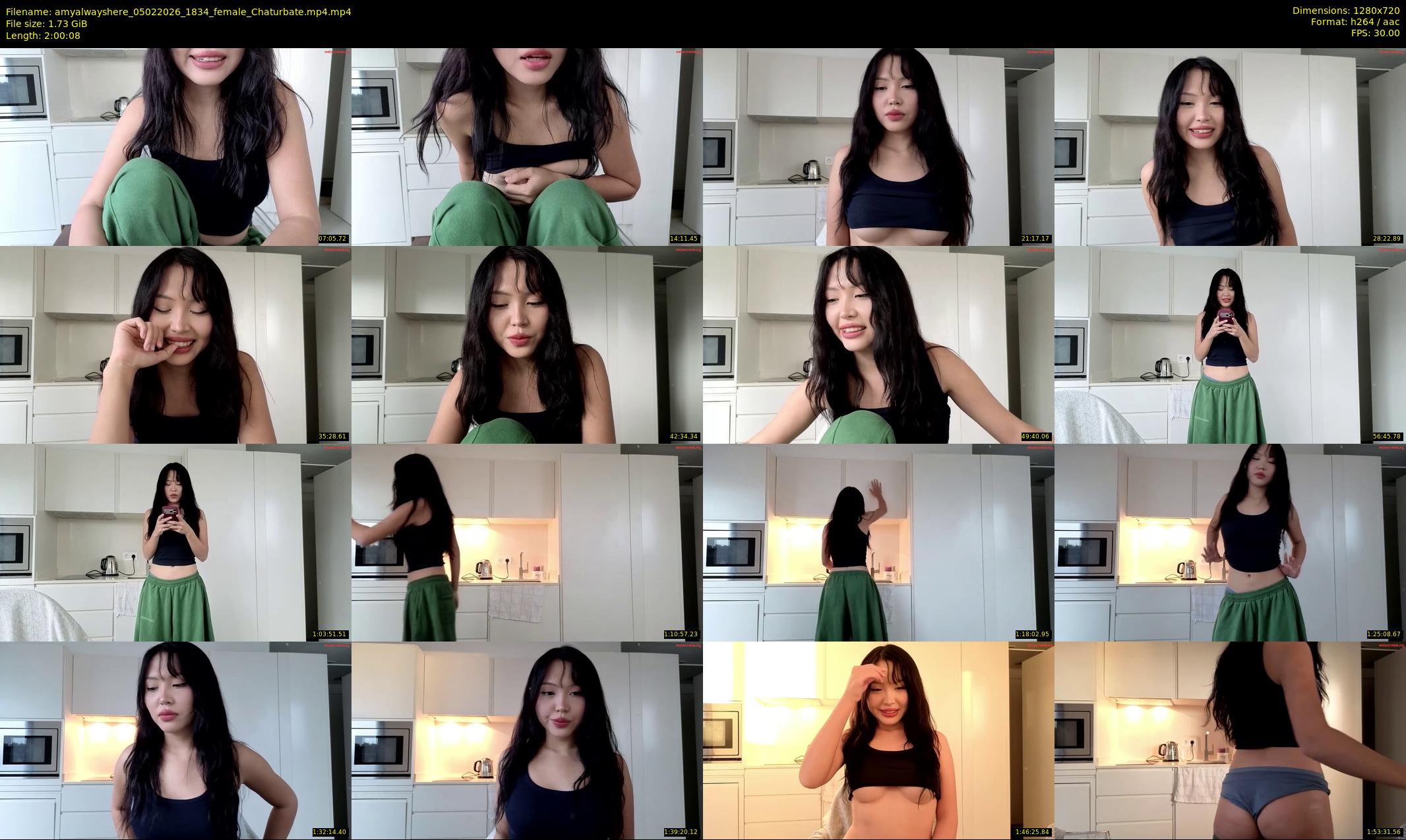 amyalwayshere — 121 minute Chaturbate female cam show recording, 720p, Feb 5, 2026