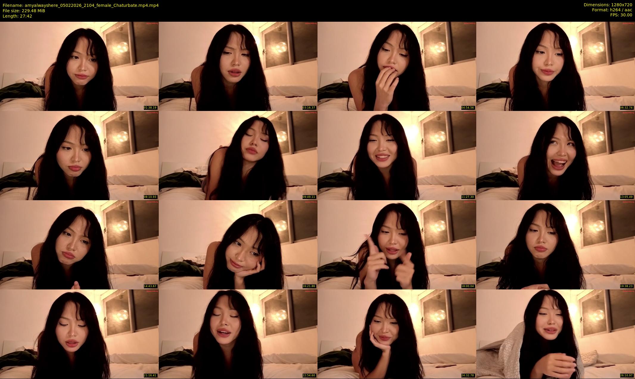 amyalwayshere — 28 minute Chaturbate female cam show recording, 720p, Feb 5, 2026