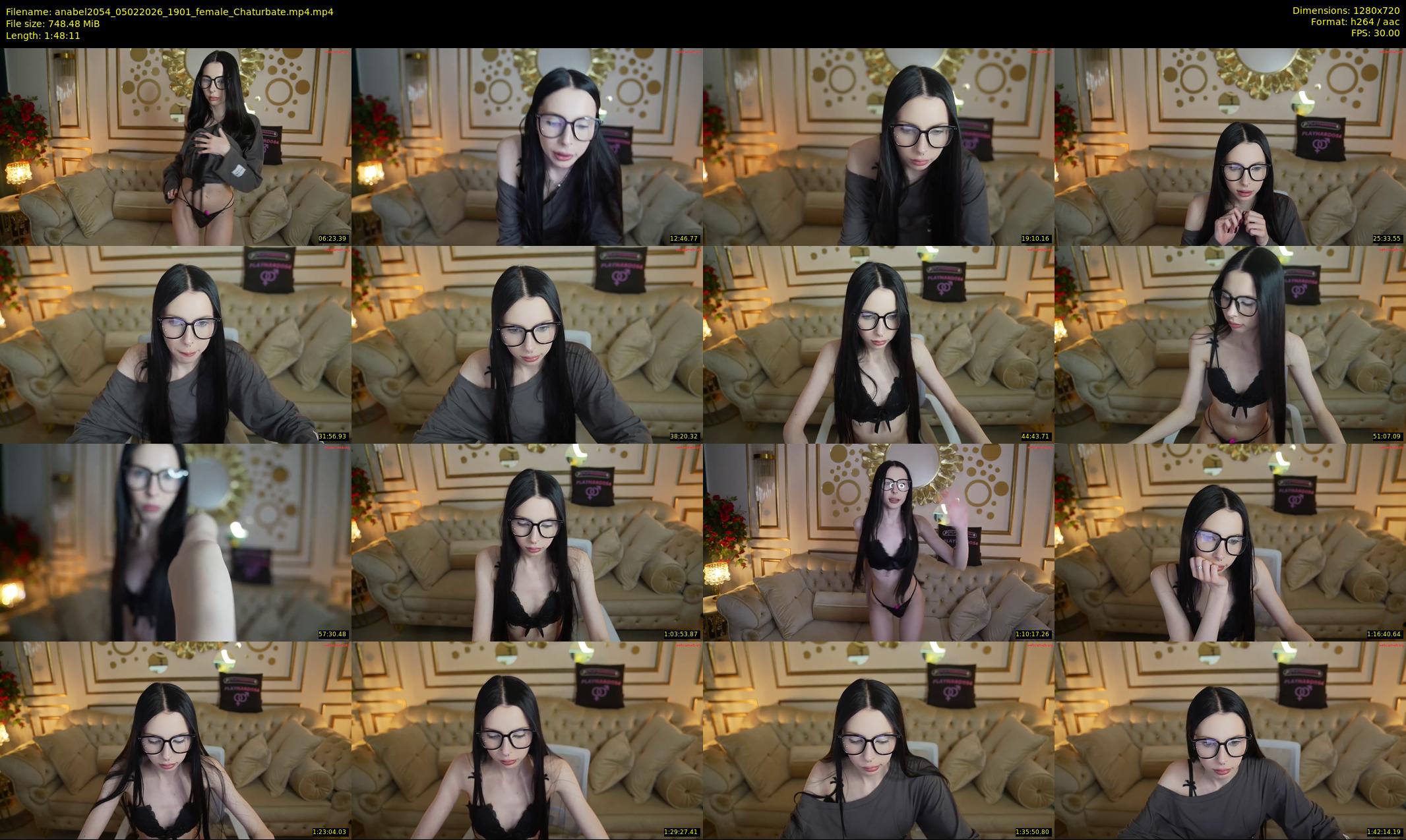 anabel2054 — 109 minute Chaturbate female cam show recording, 720p, Feb 5, 2026