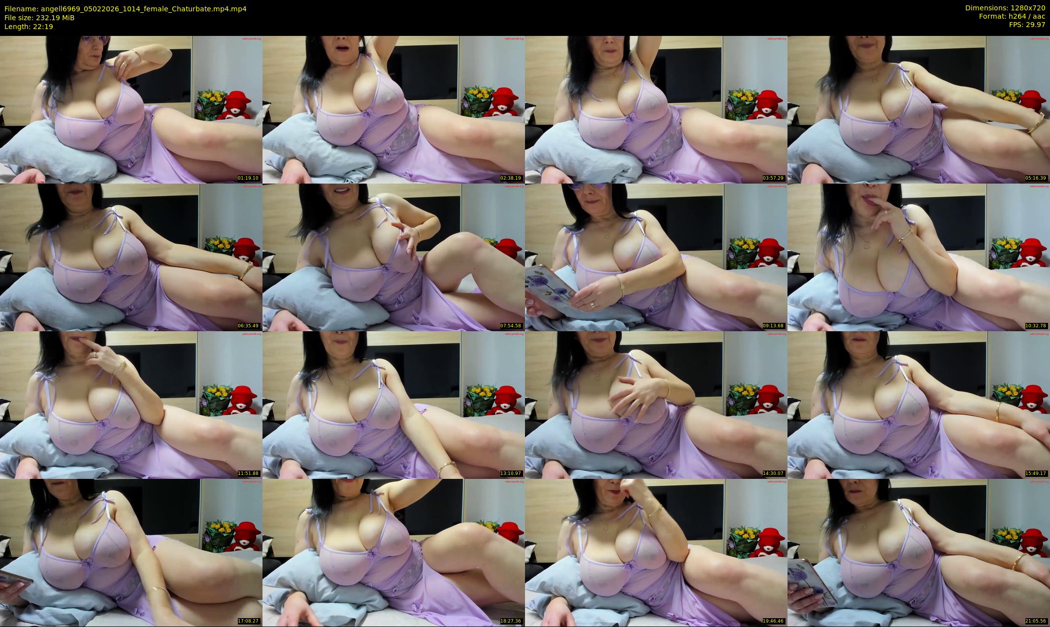 angell6969 — 23 minute Chaturbate female cam show recording, 720p, Feb 5, 2026
