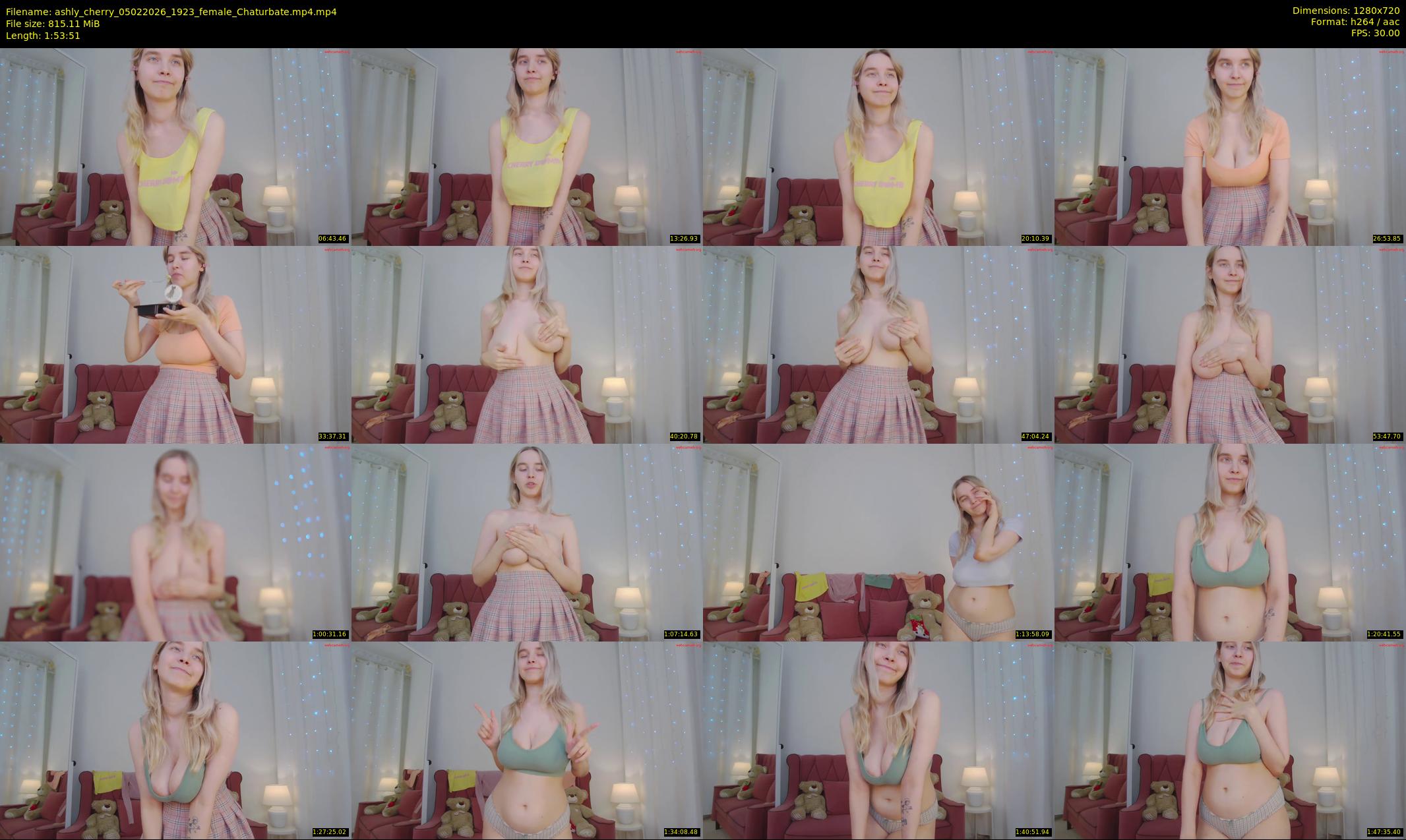 ashly_cherry — 114 minute Chaturbate female cam show recording, 720p, Feb 5, 2026
