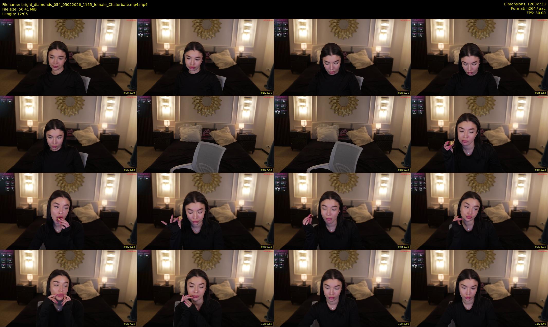 bright_diamonds_054 — 13 minute Chaturbate couple cam show recording, 720p, Feb 5, 2026