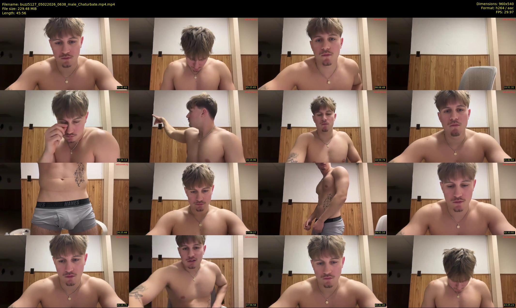 buzz5127 — 46 minute Chaturbate male cam show recording, 480p, Feb 5, 2026