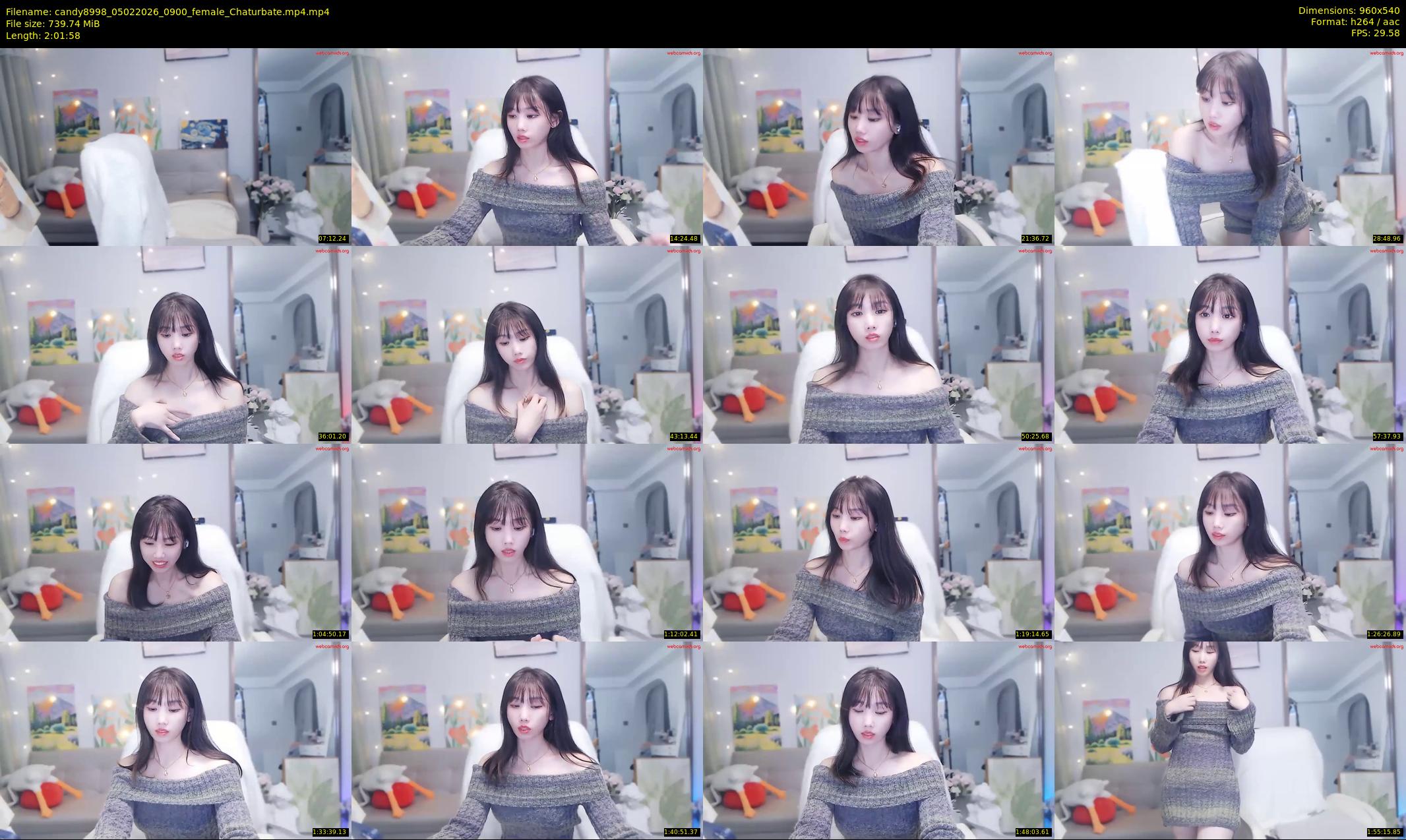 candy8998 — 122 minute Chaturbate female cam show recording, 480p, Feb 5, 2026