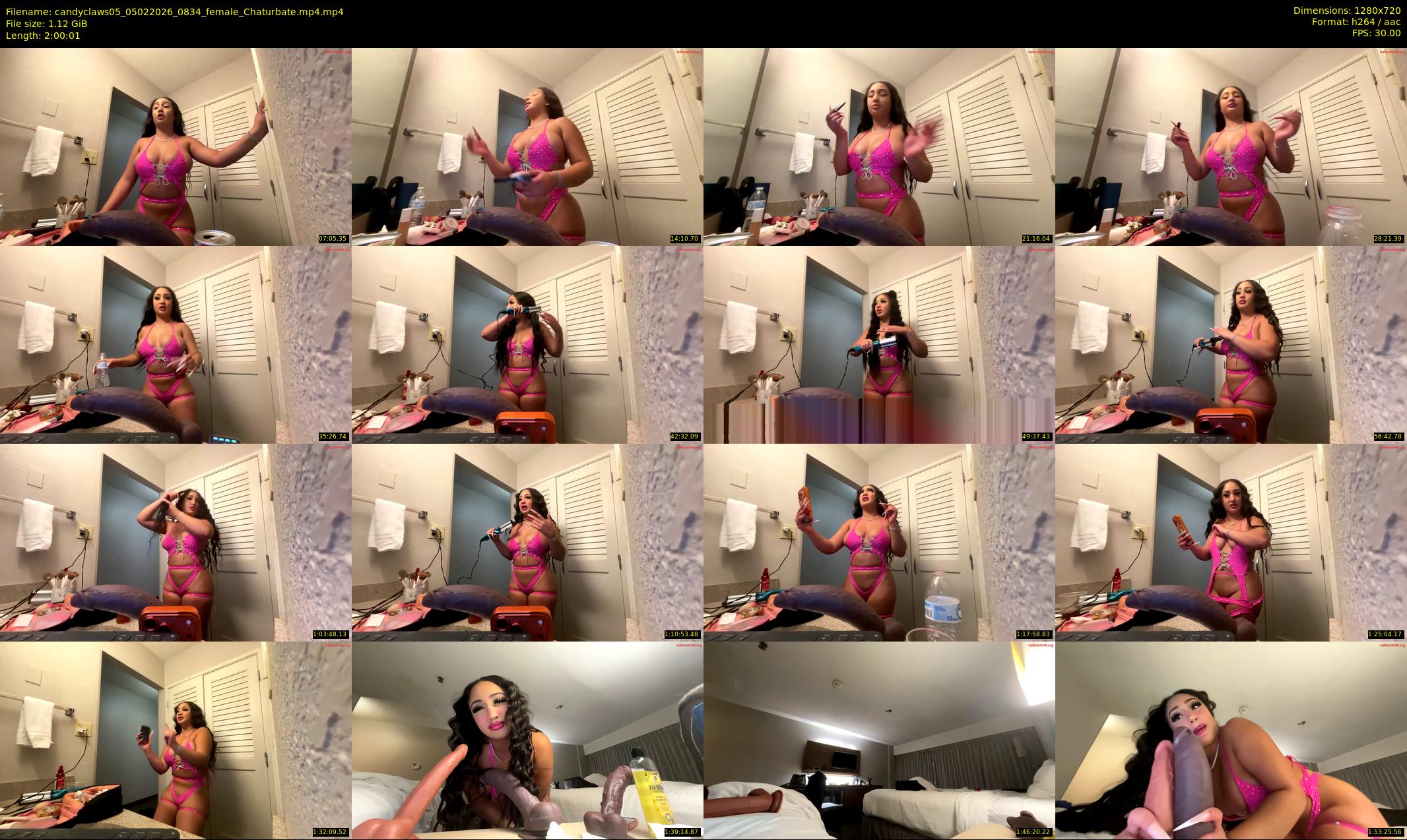 candyclaws05 — 121 minute Chaturbate female cam show recording, 720p, Feb 5, 2026