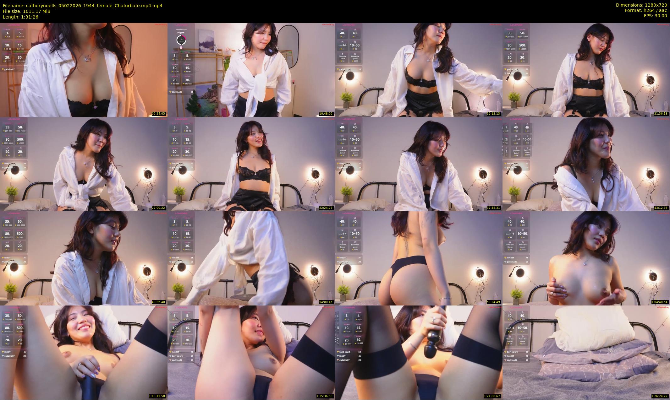 catheryneells — 92 minute Chaturbate female cam show recording, 720p, Feb 5, 2026