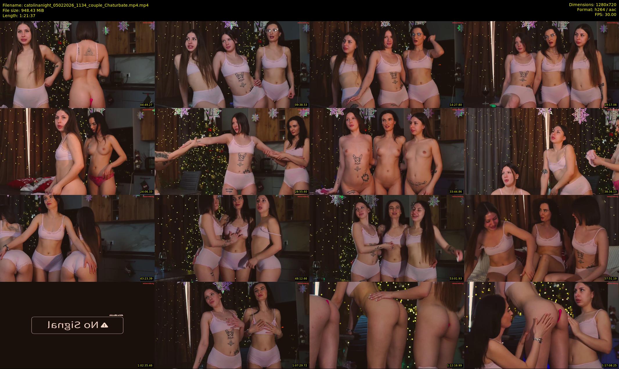 catolinanight — 82 minute Chaturbate couple cam show recording, 720p, Feb 5, 2026