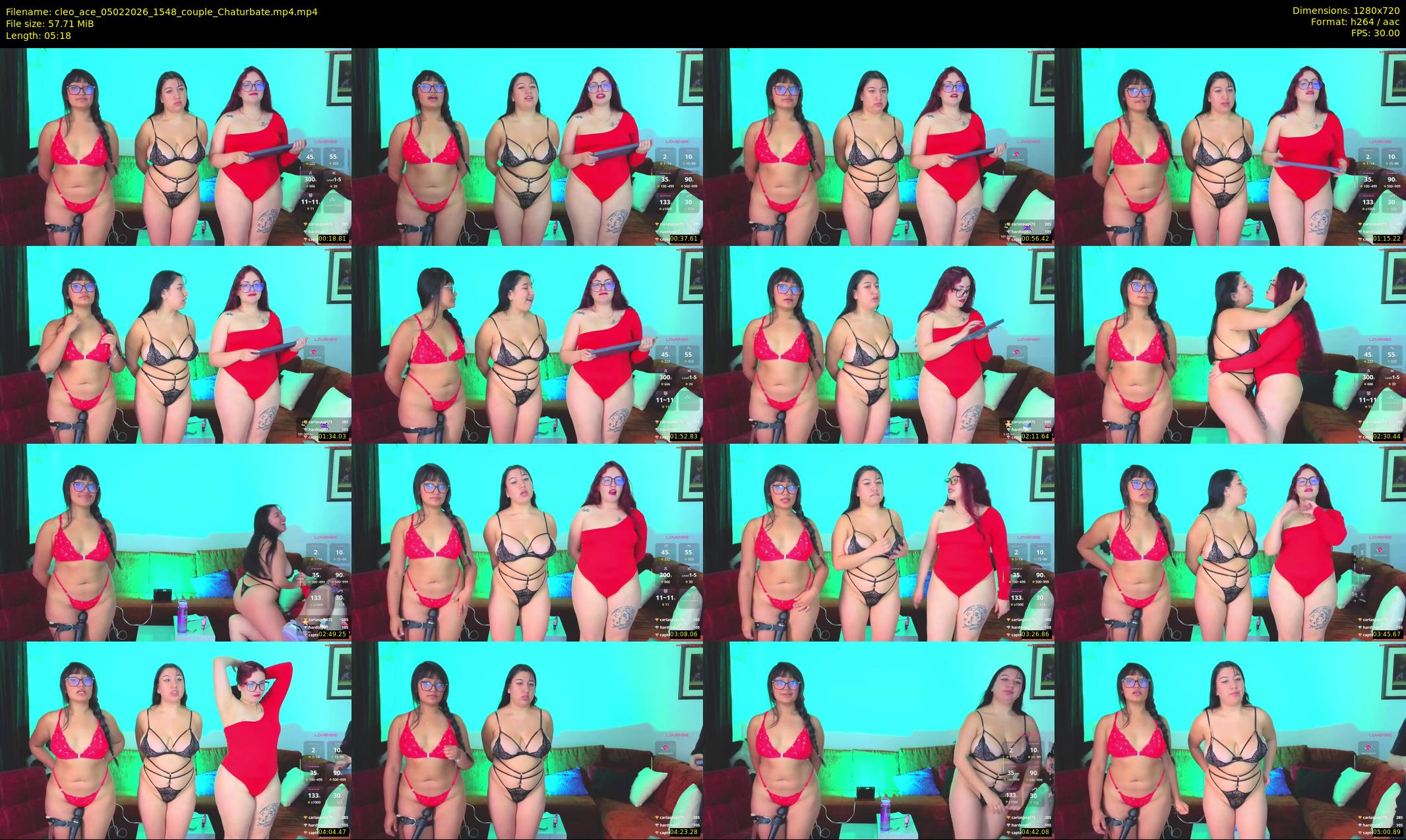 cleo_ace — 6 minute Chaturbate couple cam show recording, 720p, Feb 5, 2026