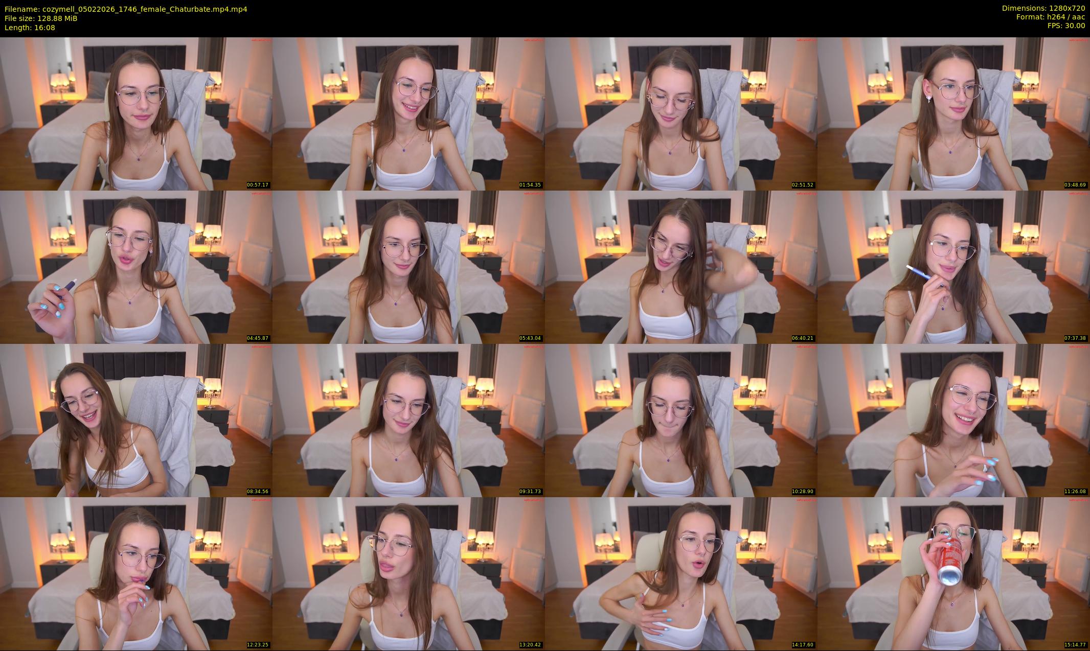 cozymell — 17 minute Chaturbate female cam show recording, 720p, Feb 5, 2026