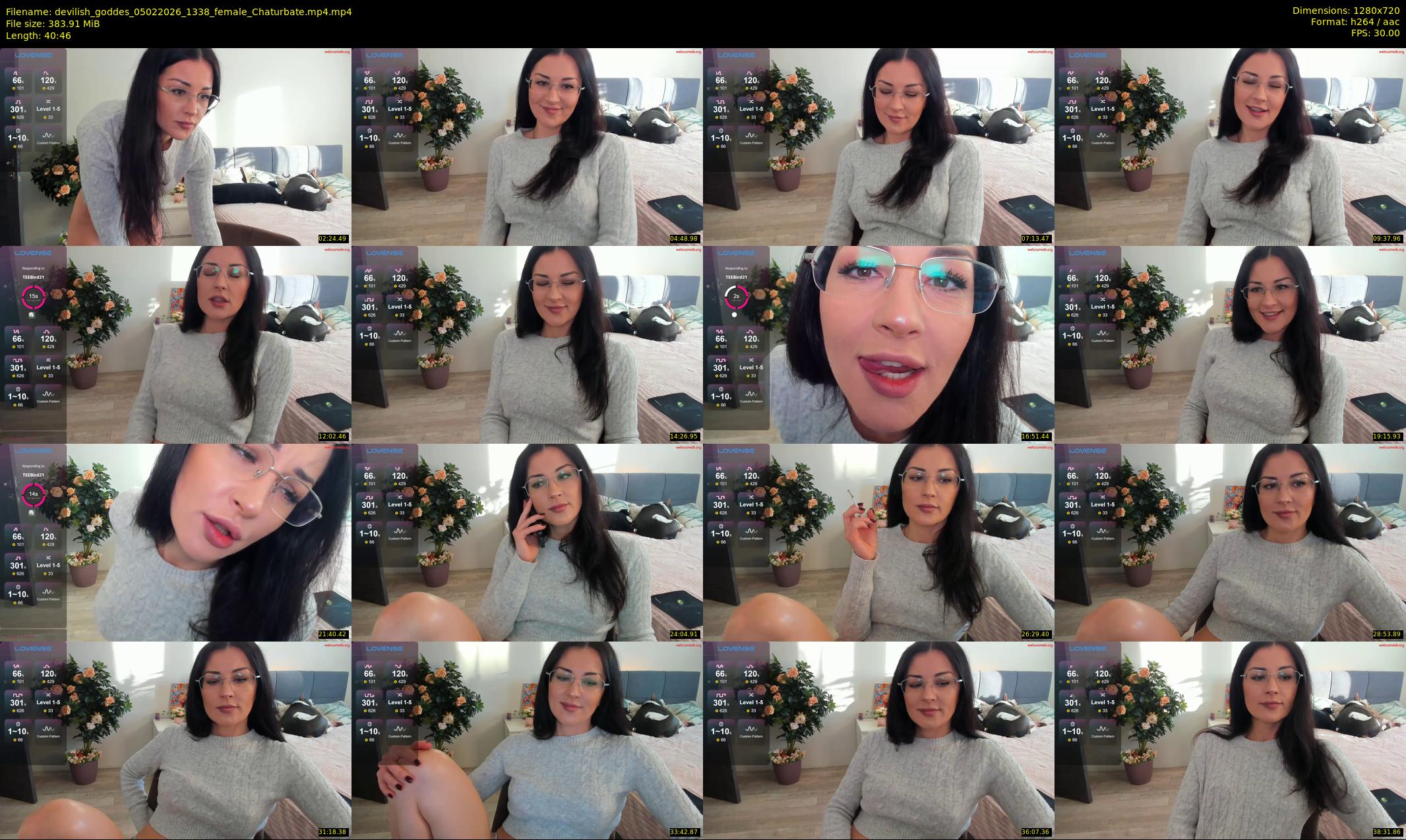 devilish_goddes — 41 minute Chaturbate female cam show recording, 720p, Feb 5, 2026