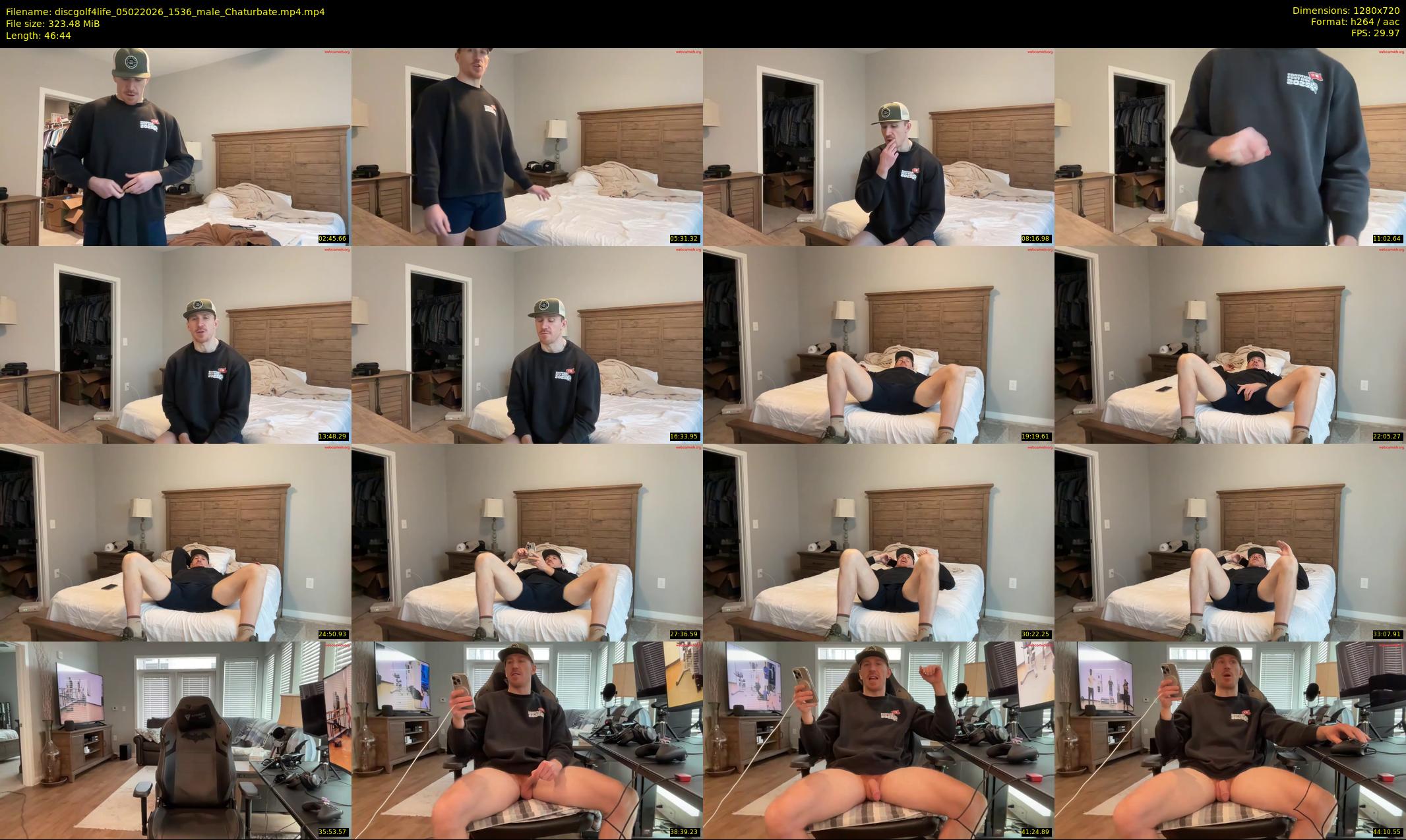 discgolf4life — 47 minute Chaturbate male cam show recording, 720p, Feb 5, 2026