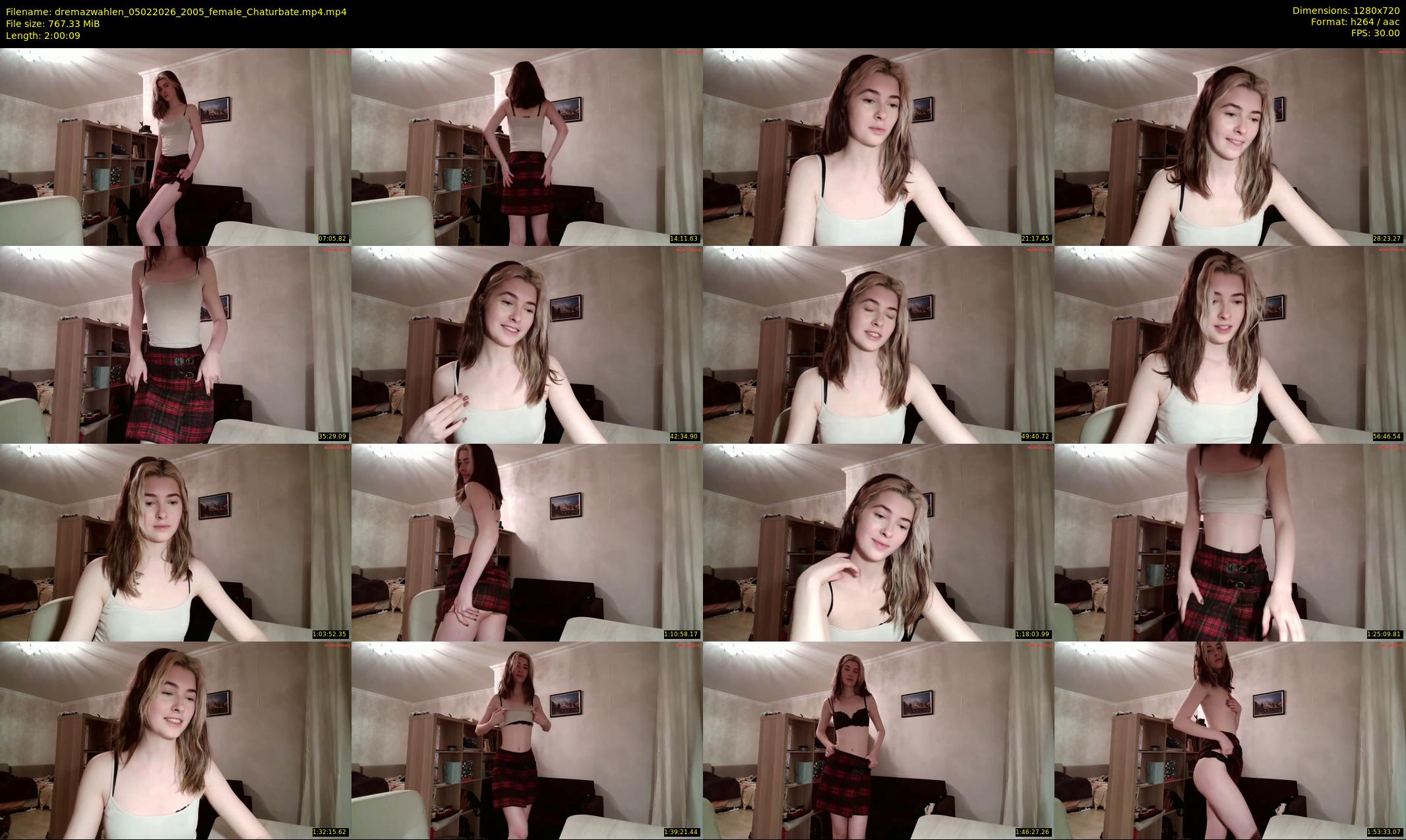 dremazwahlen — 121 minute Chaturbate female cam show recording, 720p, Feb 5, 2026