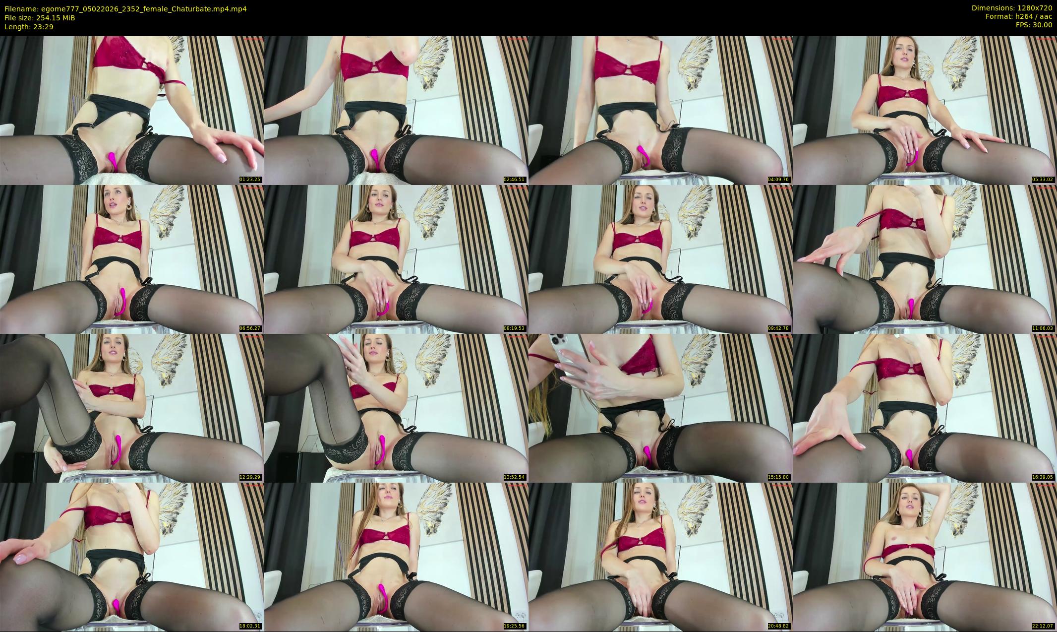 egome777 — 24 minute Chaturbate female cam show recording, 720p, Feb 5, 2026