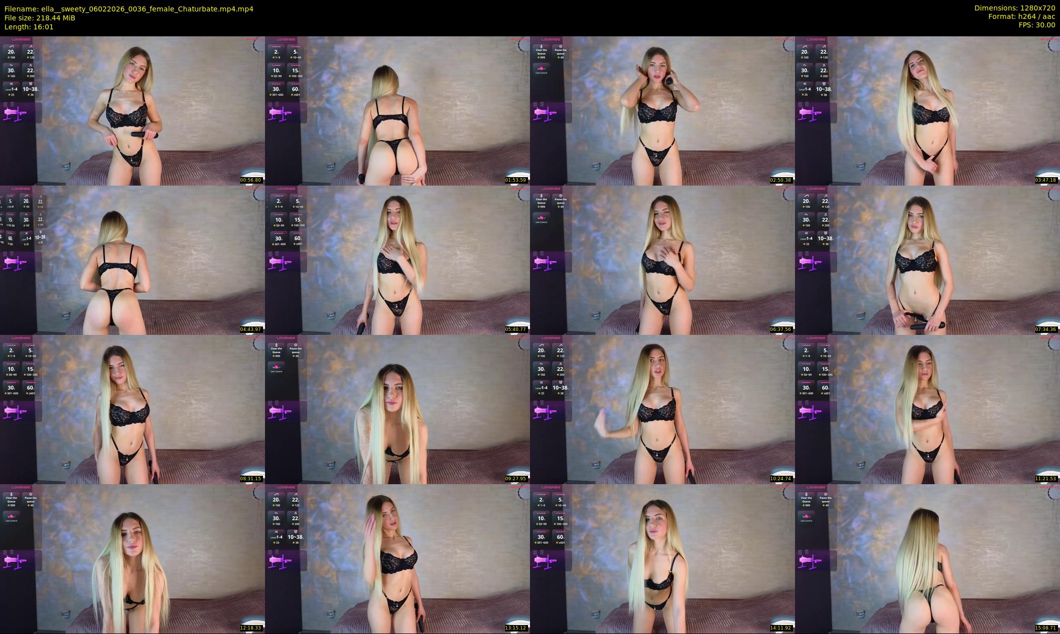 ella__sweety — 17 minute Chaturbate female cam show recording, 720p, Feb 6, 2026