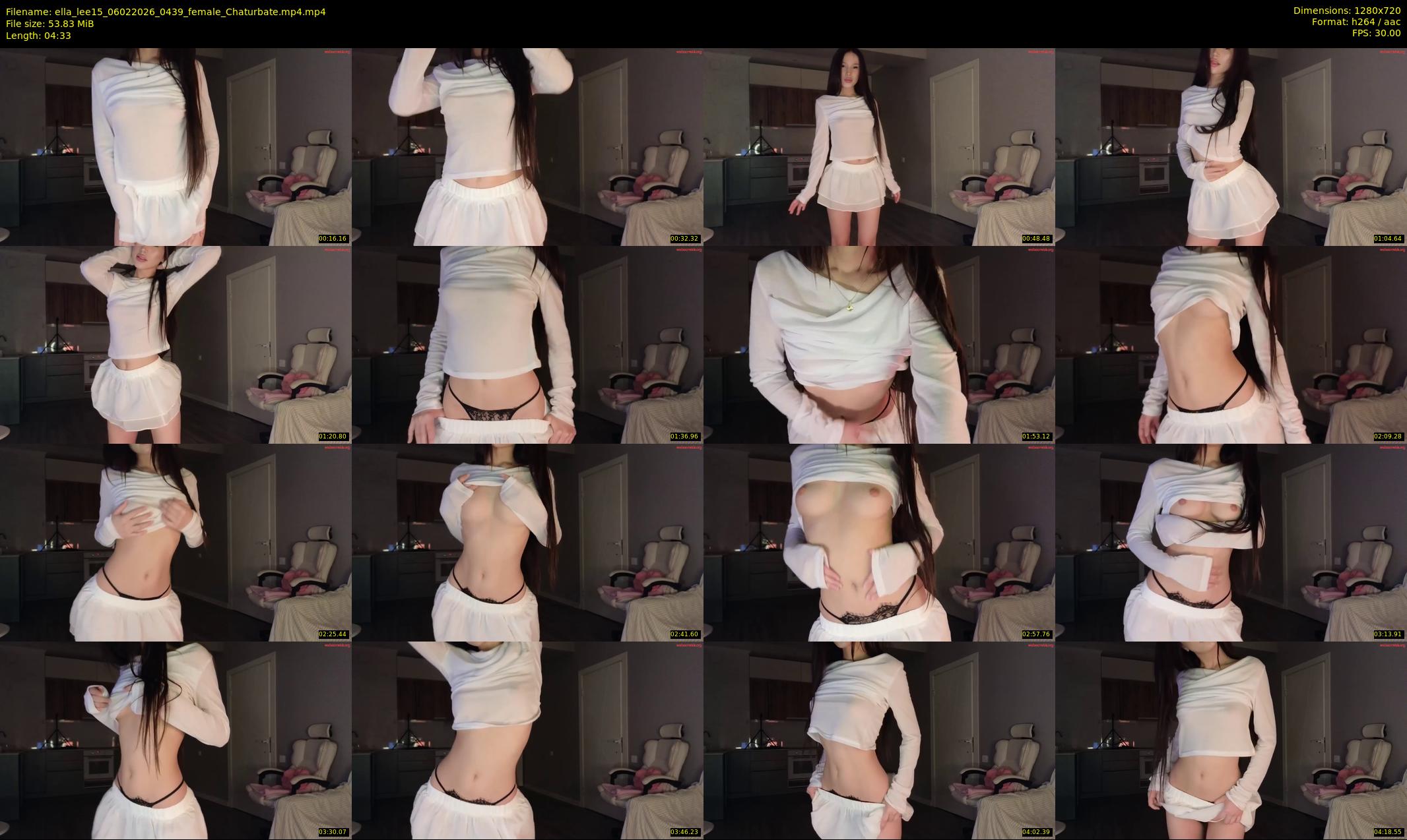 ella_lee15 — 5 minute Chaturbate female cam show recording, 720p, Feb 6, 2026