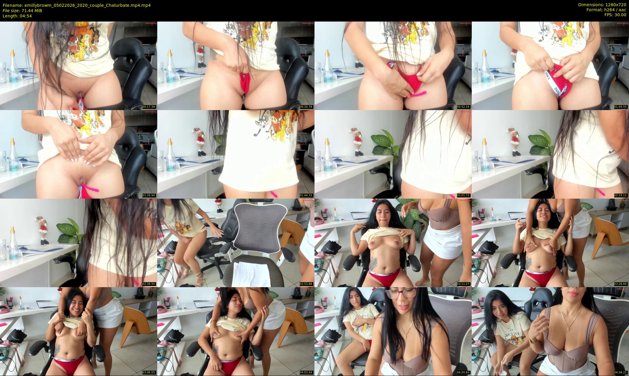 emillybrowm — 5 minute Chaturbate couple cam show recording, 720p, Feb 5, 2026