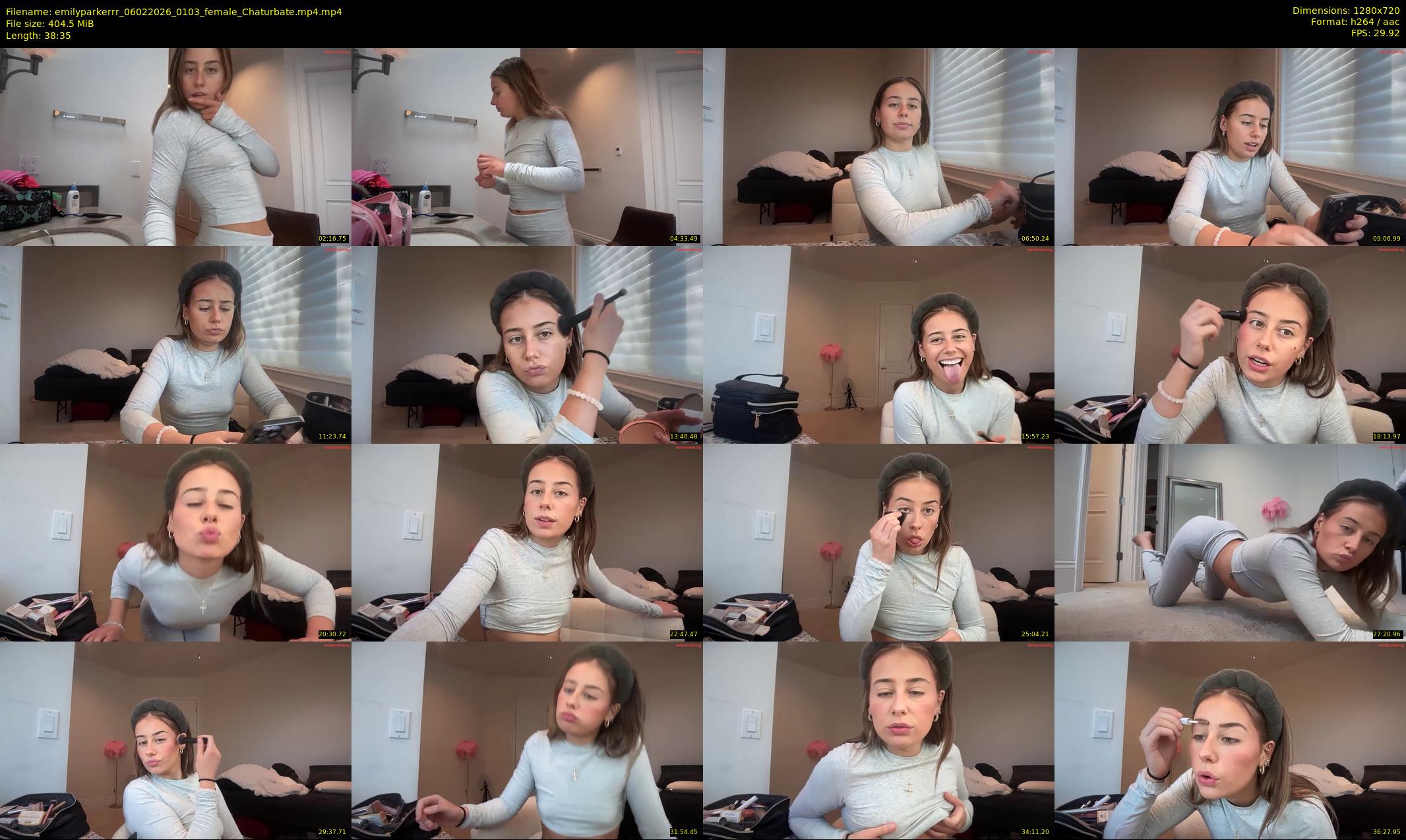 emilyparkerrr — 39 minute Chaturbate female cam show recording, 720p, Feb 6, 2026