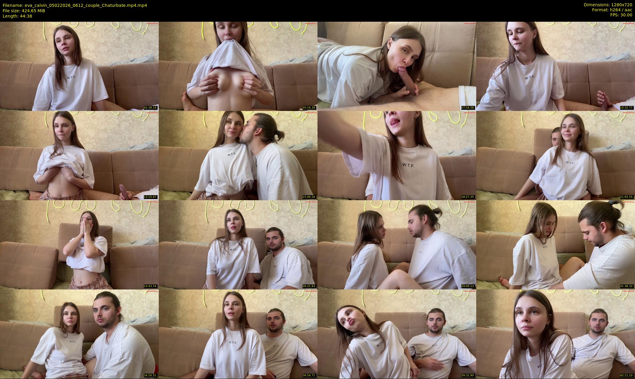 eva_calvin — 45 minute Chaturbate couple cam show recording, 720p, Feb 5, 2026