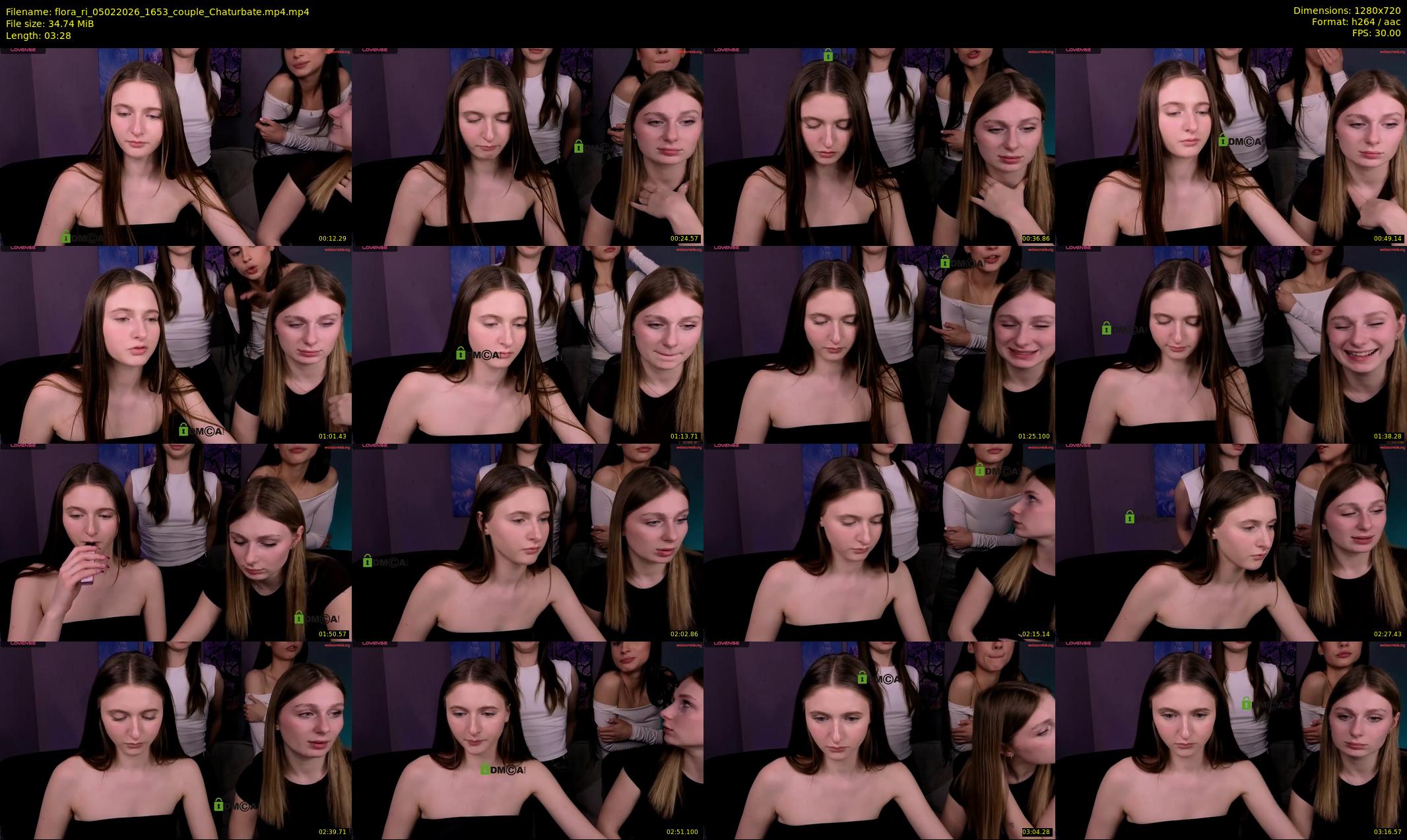 flora_ri — 4 minute Chaturbate female cam show recording, 720p, Feb 5, 2026