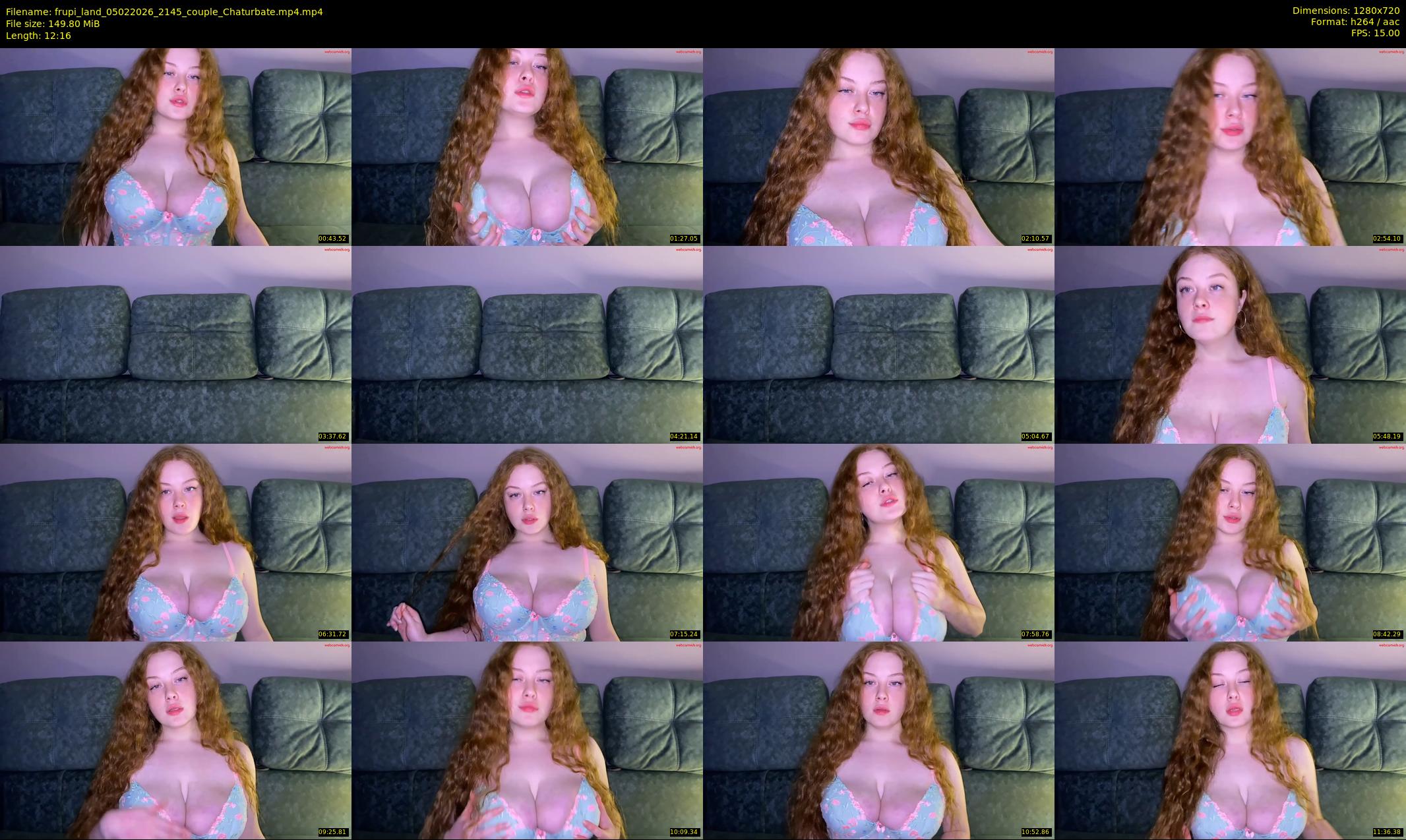 frupi_land — 13 minute Chaturbate couple cam show recording, 720p, Feb 5, 2026
