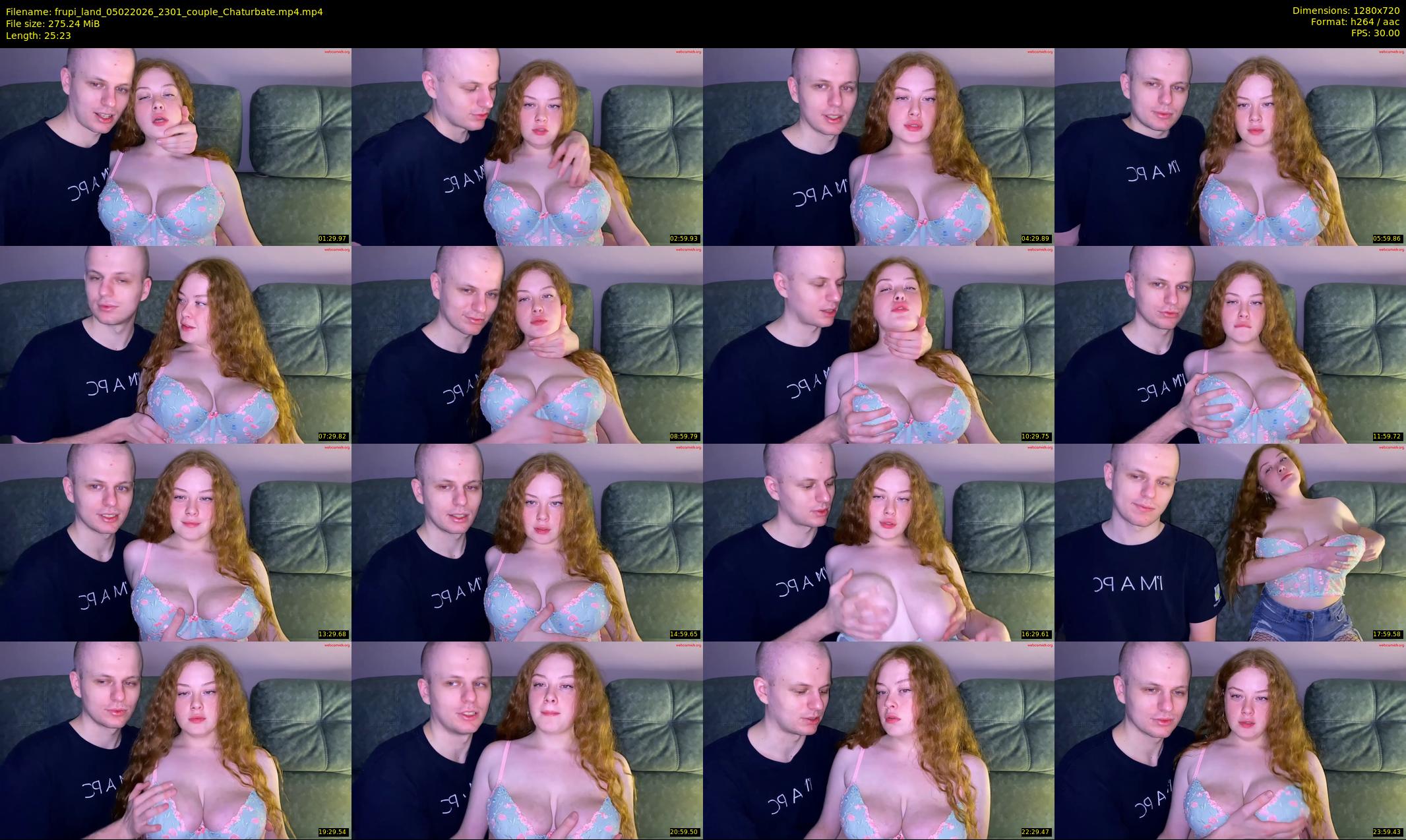frupi_land — 26 minute Chaturbate couple cam show recording, 720p, Feb 5, 2026