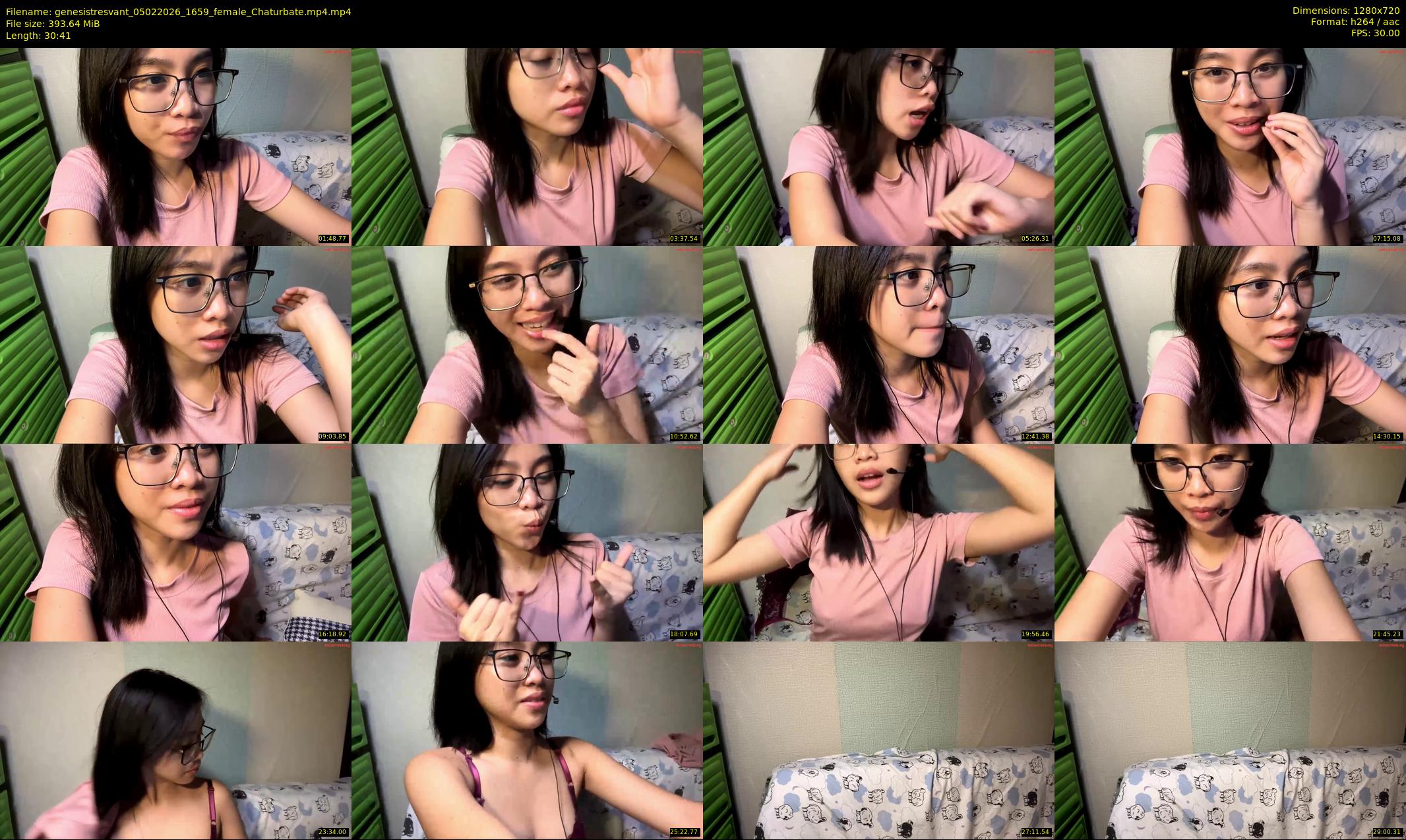 genesistresvant — 31 minute Chaturbate female cam show recording, 720p, Feb 5, 2026