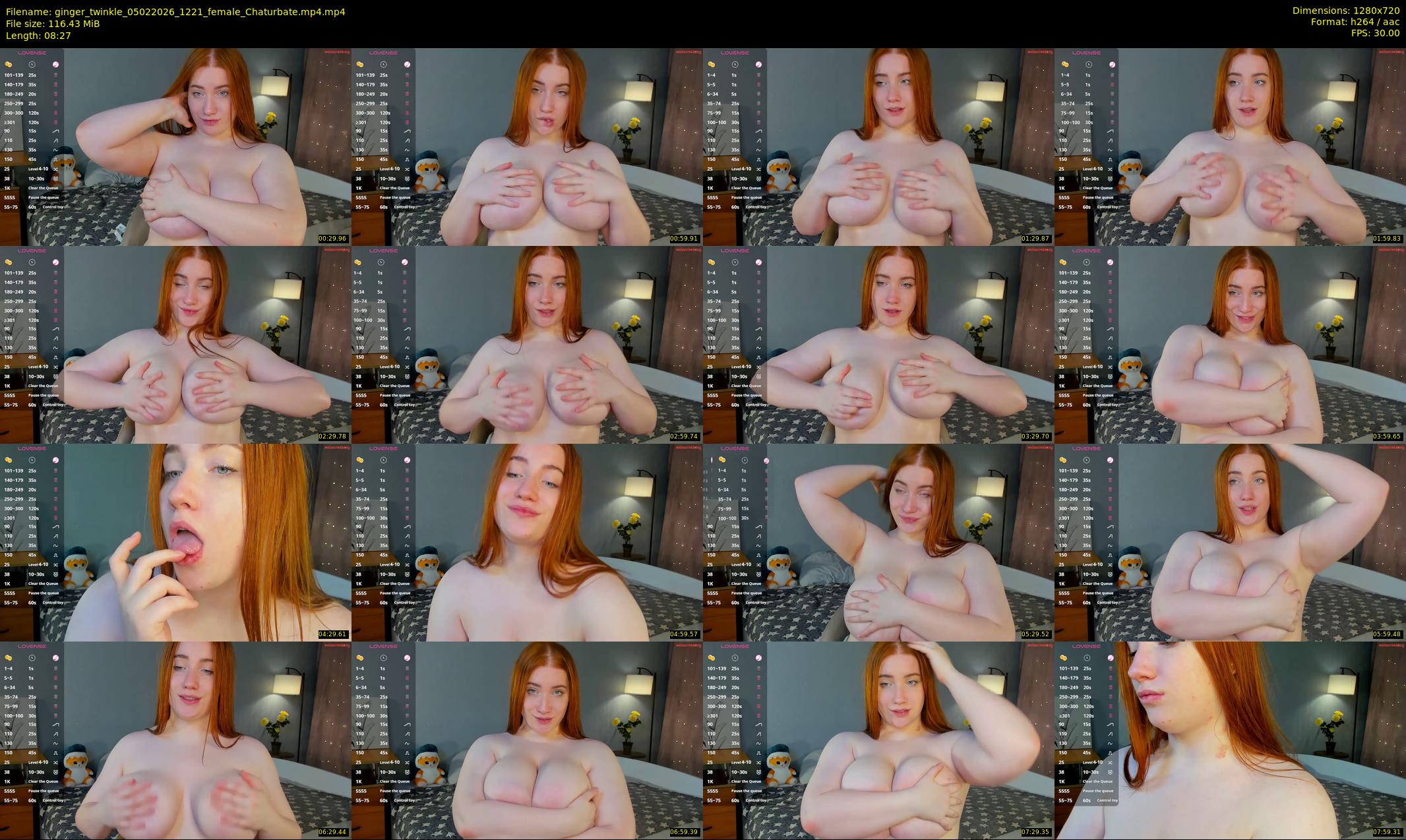 ginger_twinkle — 9 minute Chaturbate female cam show recording, 720p, Feb 5, 2026