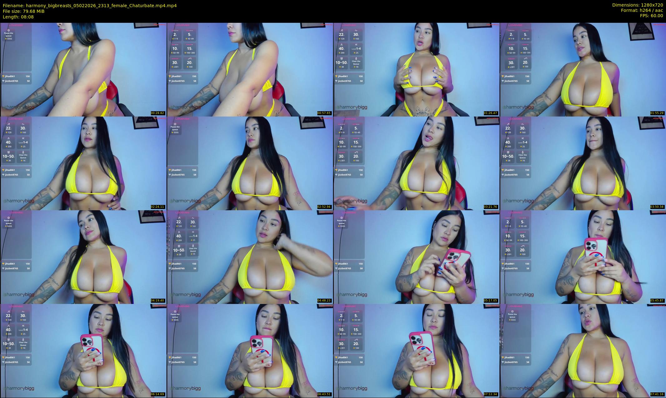 harmony_bigbreasts — 9 minute Chaturbate female cam show recording, 720p, Feb 5, 2026