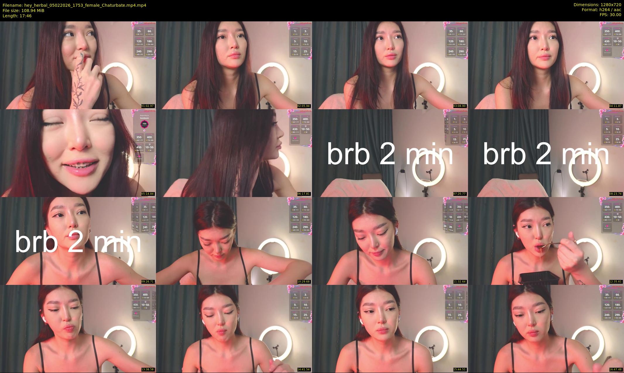hey_herbal — 18 minute Chaturbate female cam show recording, 720p, Feb 5, 2026