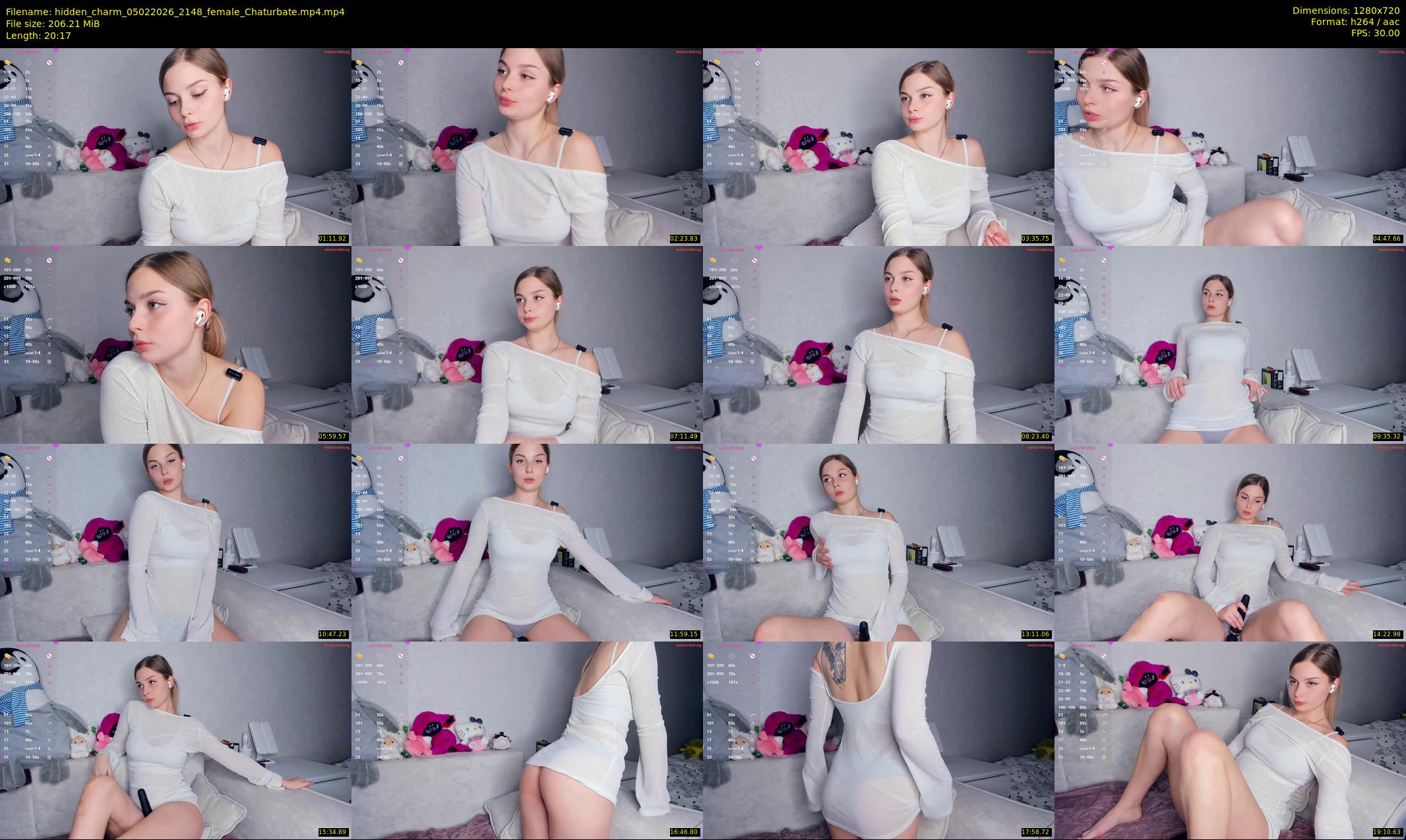 hidden_charm — 21 minute Chaturbate female cam show recording, 720p, Feb 5, 2026