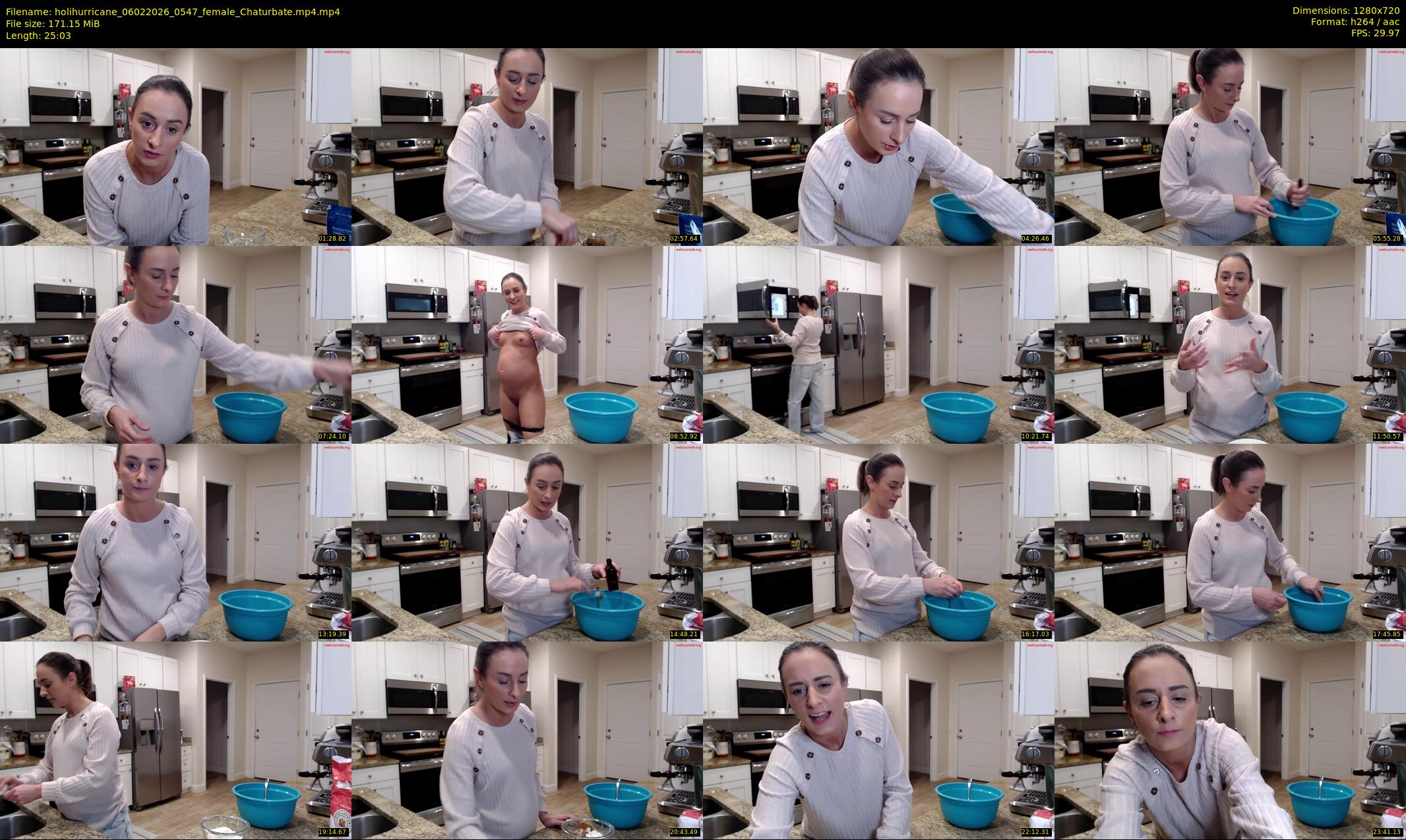 holihurricane — 26 minute Chaturbate female cam show recording, 720p, Feb 6, 2026