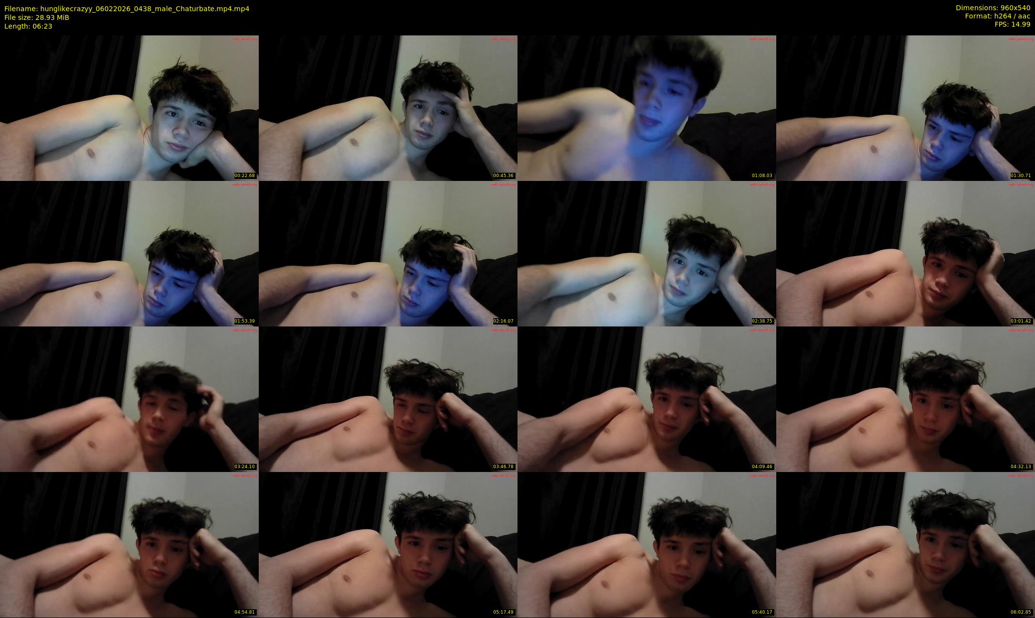 hunglikecrazyy — 7 minute Chaturbate male cam show recording, 480p, Feb 6, 2026