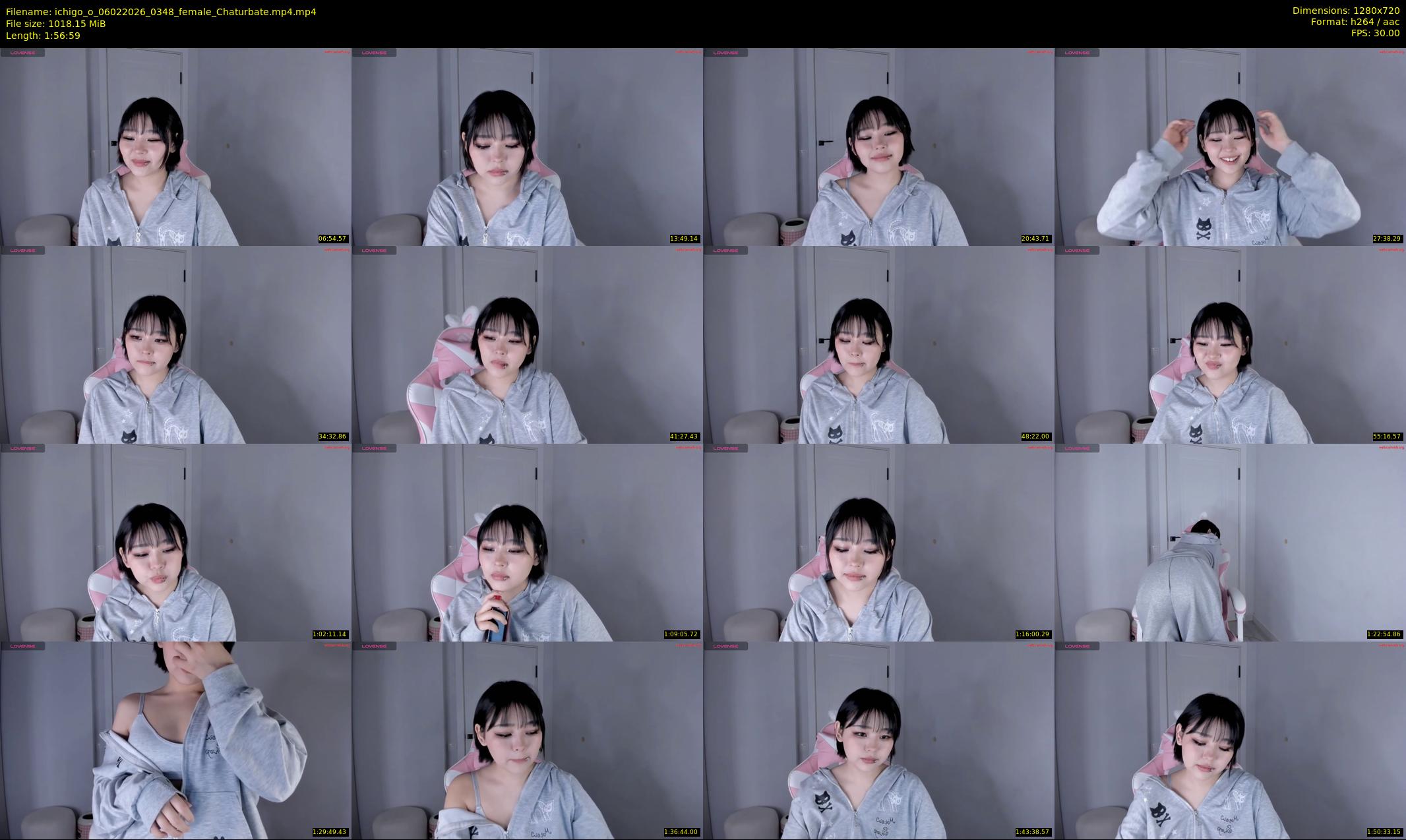 ichigo_o — 117 minute Chaturbate female cam show recording, 720p, Feb 6, 2026