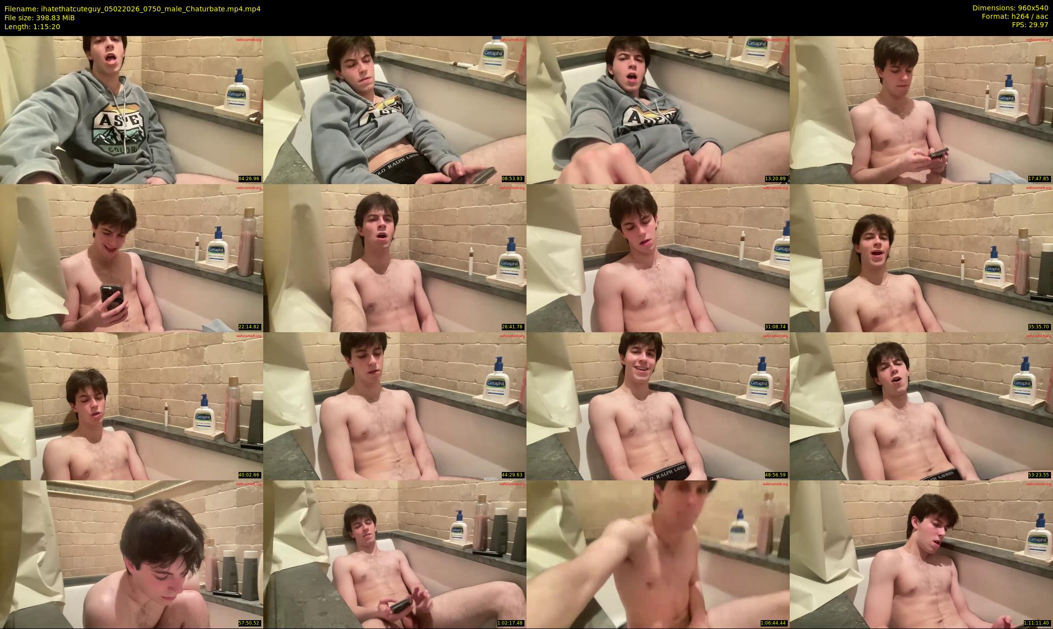 ihatethatcuteguy — 76 minute Chaturbate male cam show recording, 480p, Feb 5, 2026