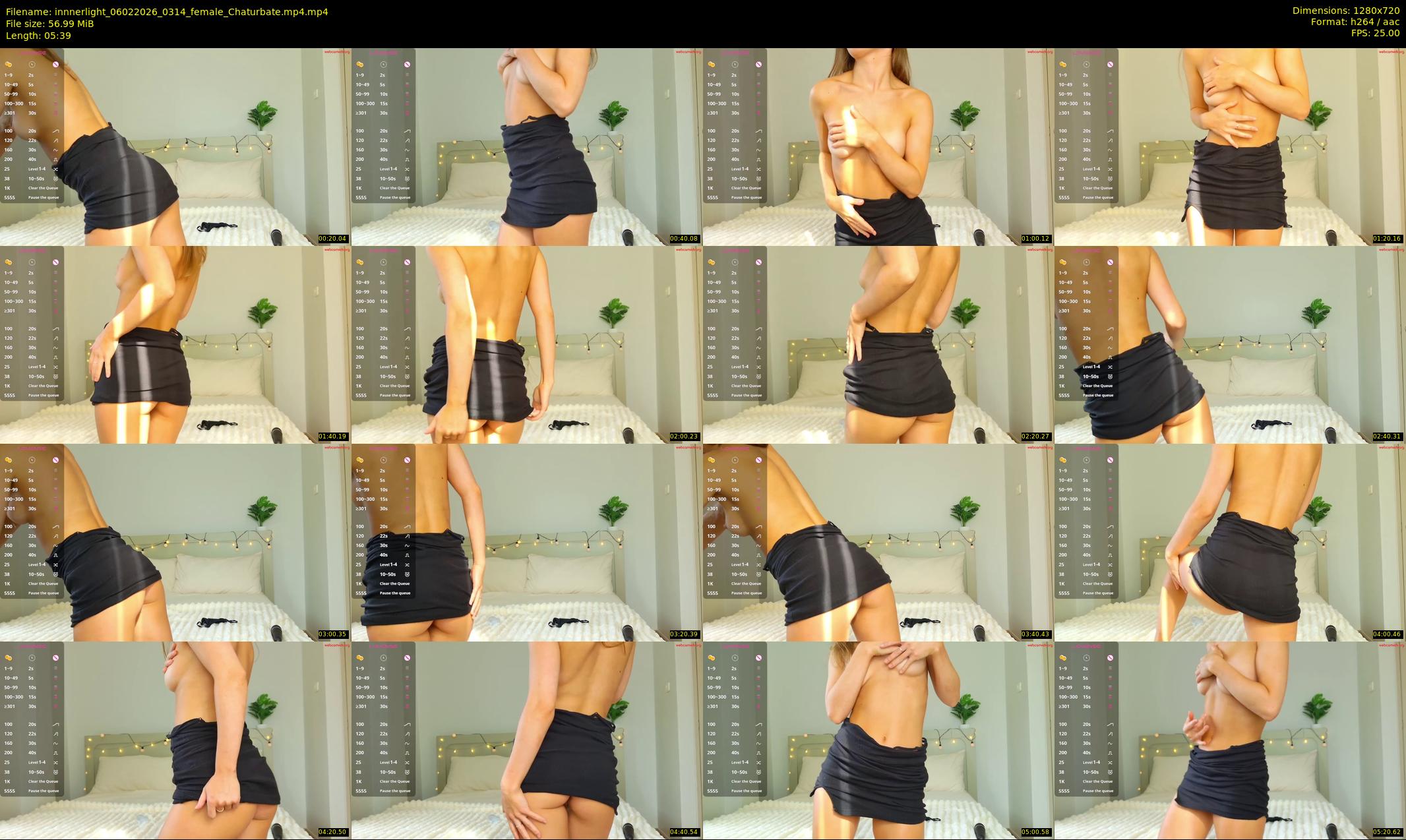 innnerlight — 6 minute Chaturbate female cam show recording, 720p, Feb 6, 2026