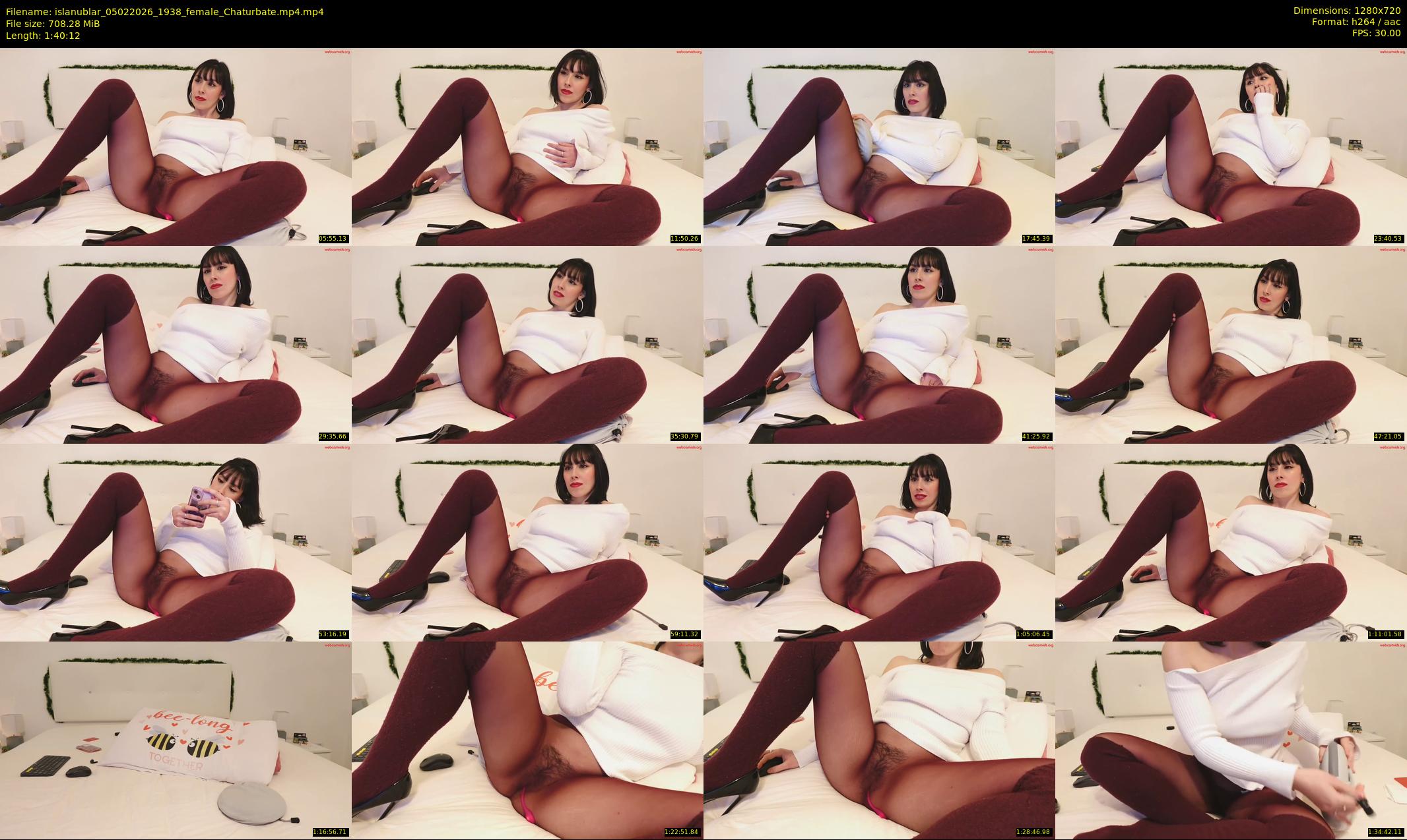 islanublar — 101 minute Chaturbate female cam show recording, 720p, Feb 5, 2026