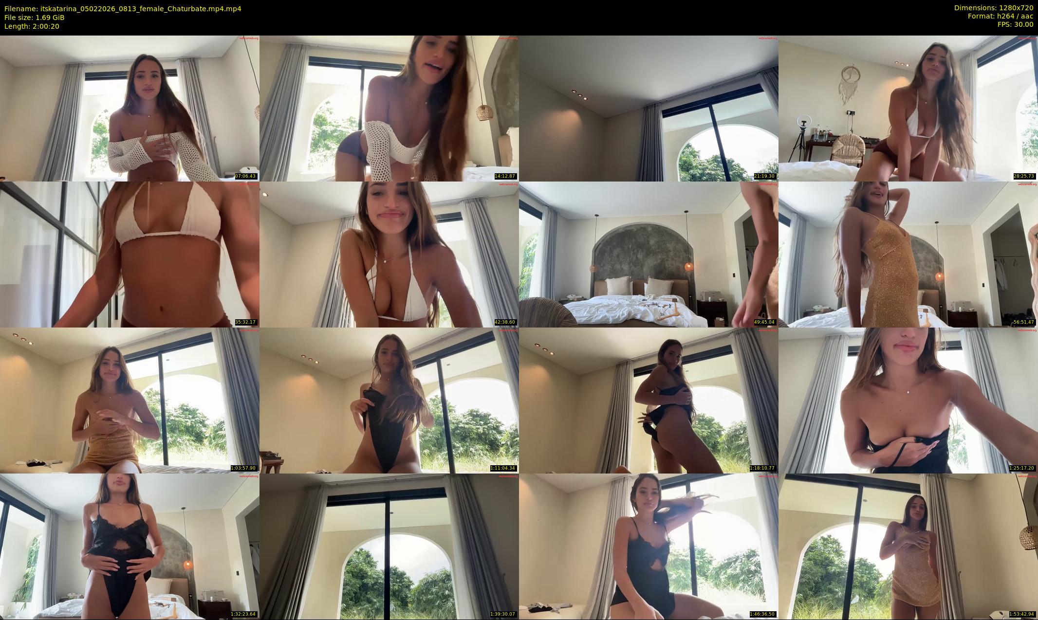 itskatarina — 121 minute Chaturbate female cam show recording, 720p, Feb 5, 2026