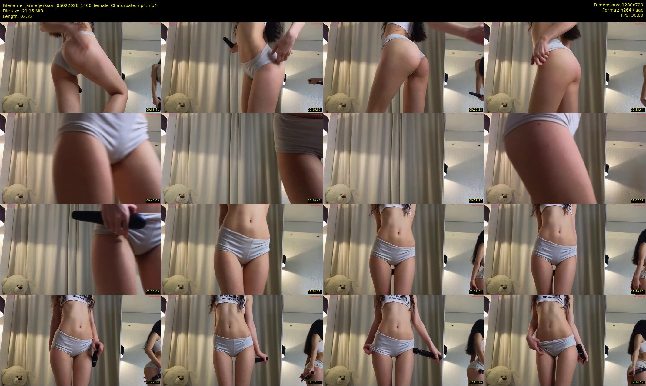 jannetjerkson — 3 minute Chaturbate female cam show recording, 720p, Feb 5, 2026