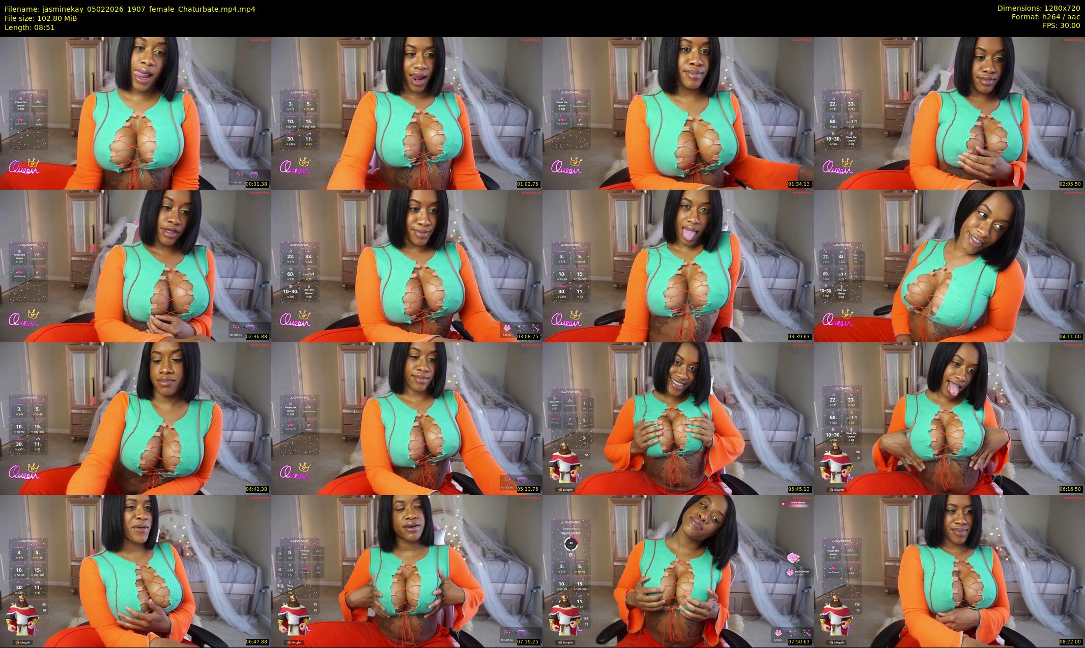 jasminekay — 9 minute Chaturbate female cam show recording, 720p, Feb 5, 2026