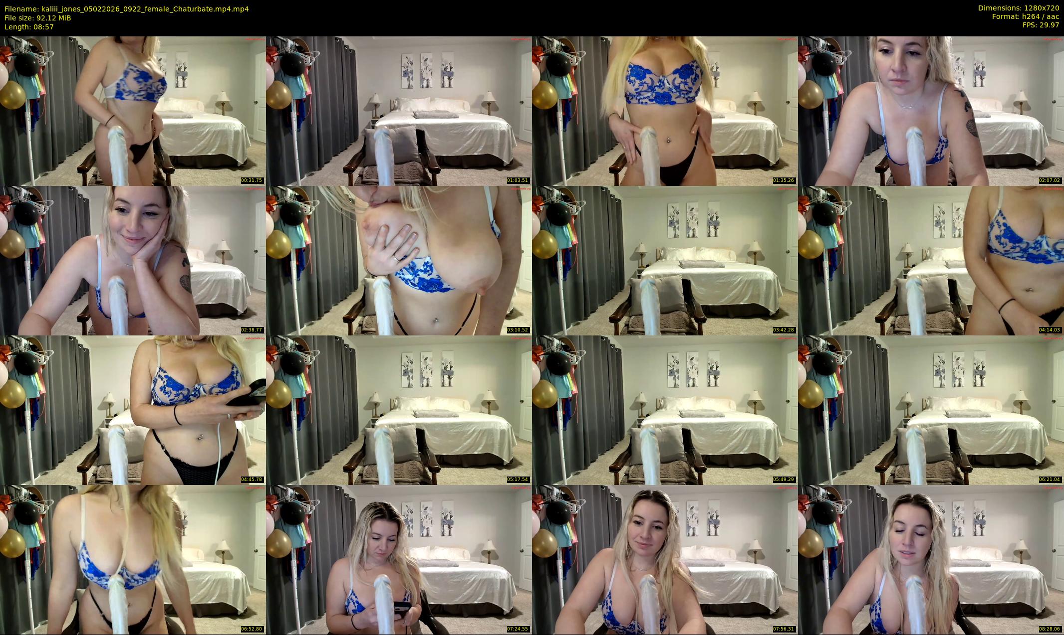 kaliii_jones — 9 minute Chaturbate female cam show recording, 720p, Feb 5, 2026